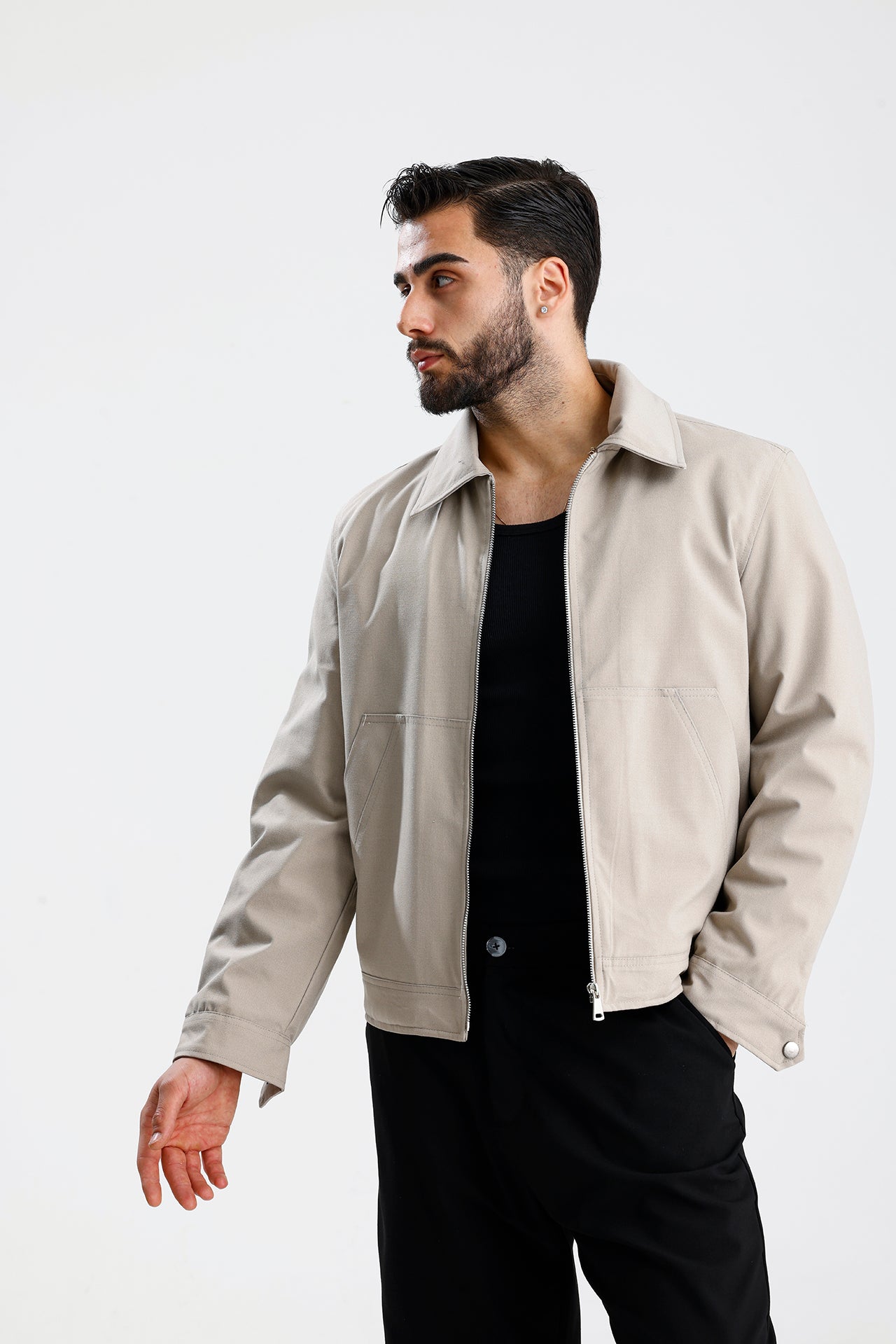 Rahat Kalıp Gabardin Ceket