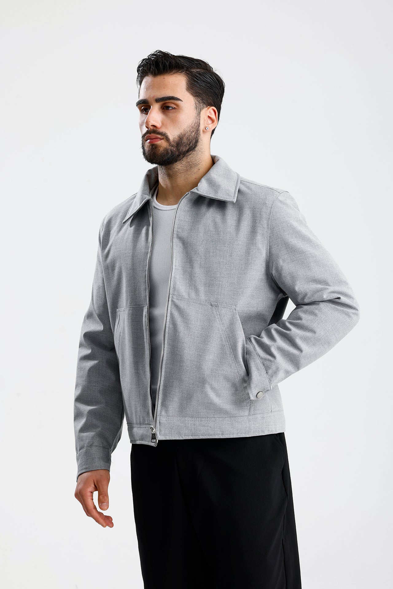 Rahat Kalıp Gabardin Ceket