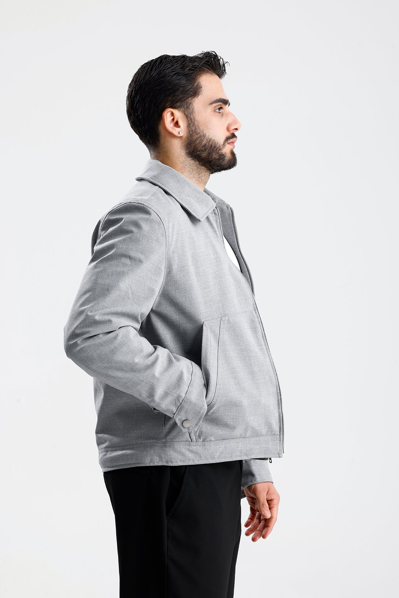 Rahat Kalıp Gabardin Ceket