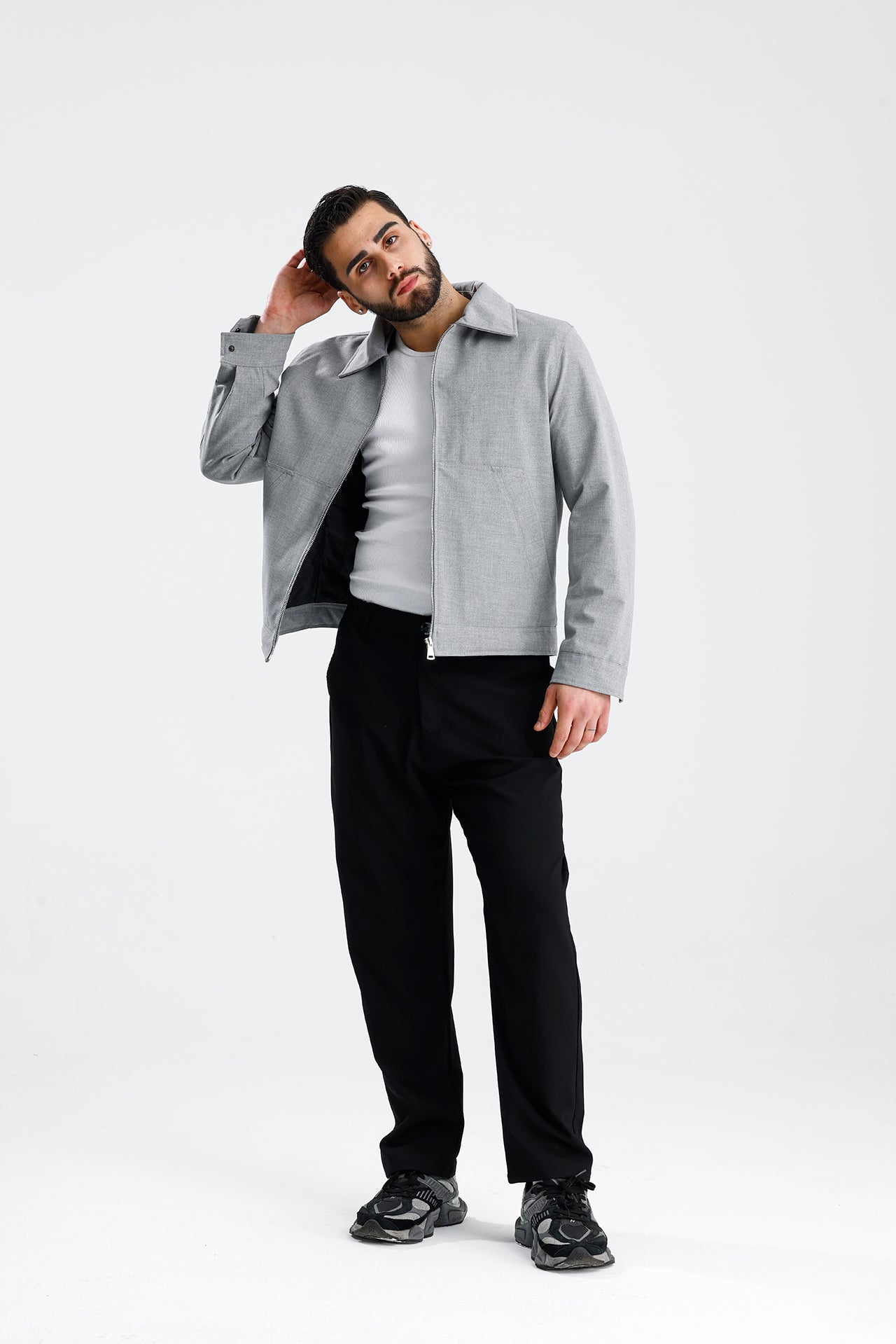 Rahat Kalıp Gabardin Ceket