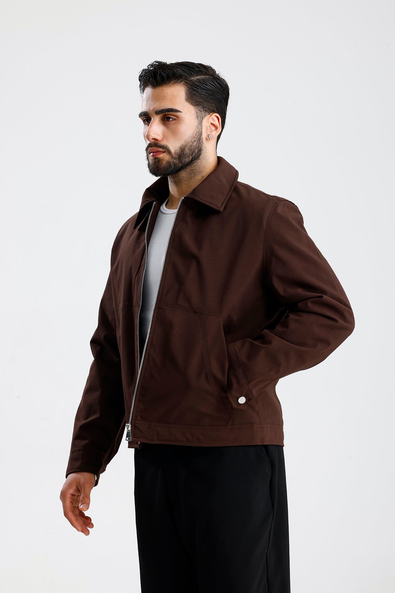 Rahat Kalıp Gabardin Ceket