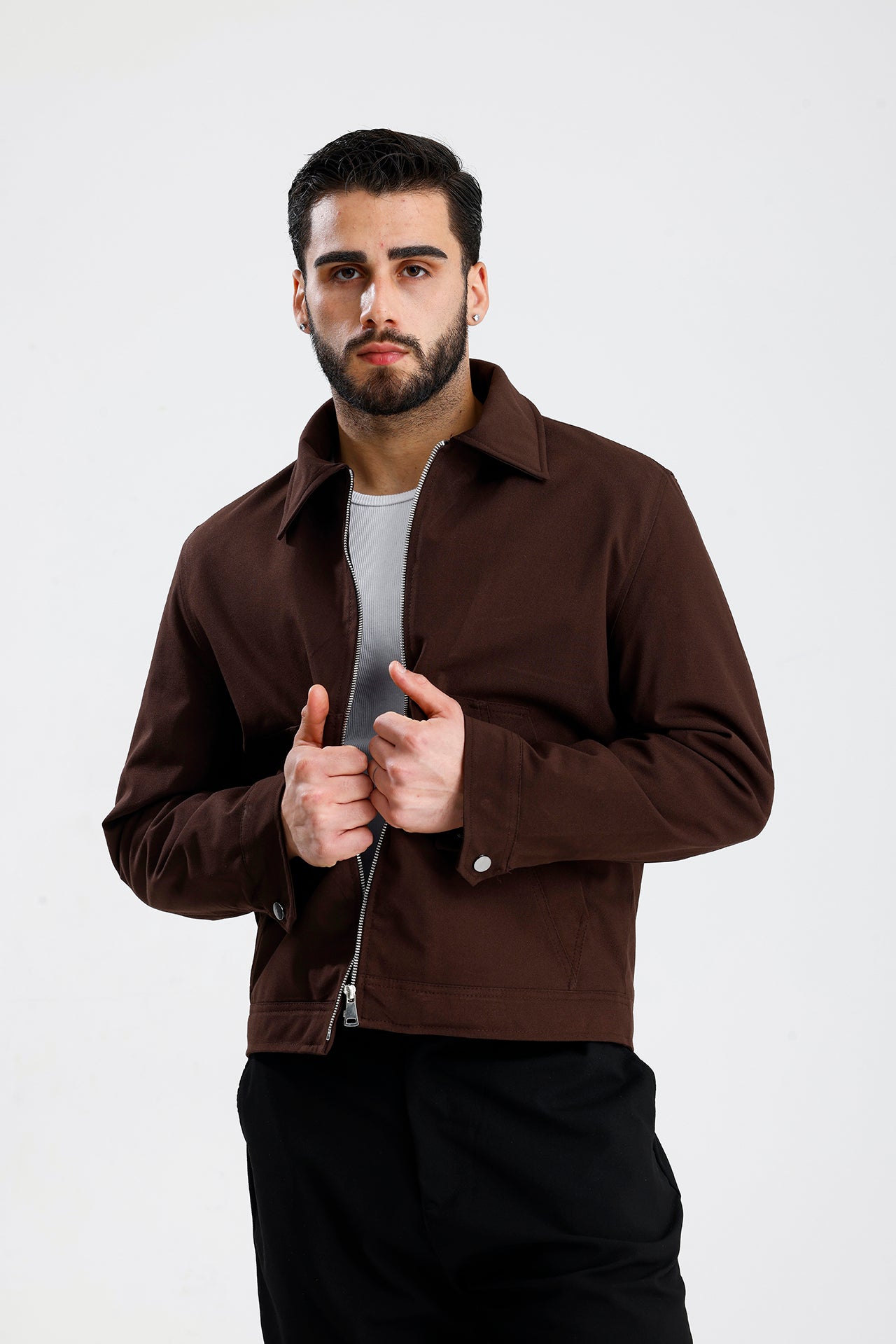 Rahat Kalıp Gabardin Ceket