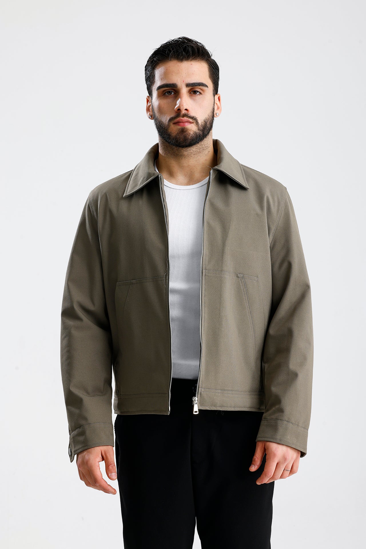 Rahat Kalıp Gabardin Ceket