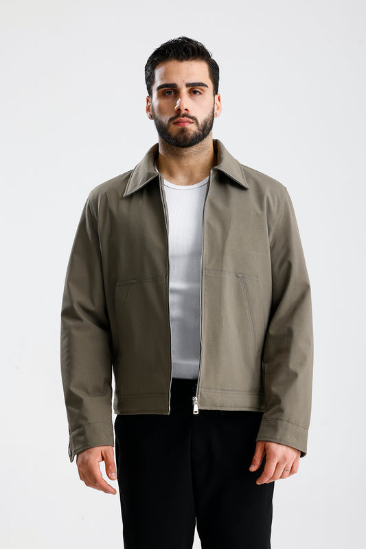 Rahat Kalıp Gabardin Ceket