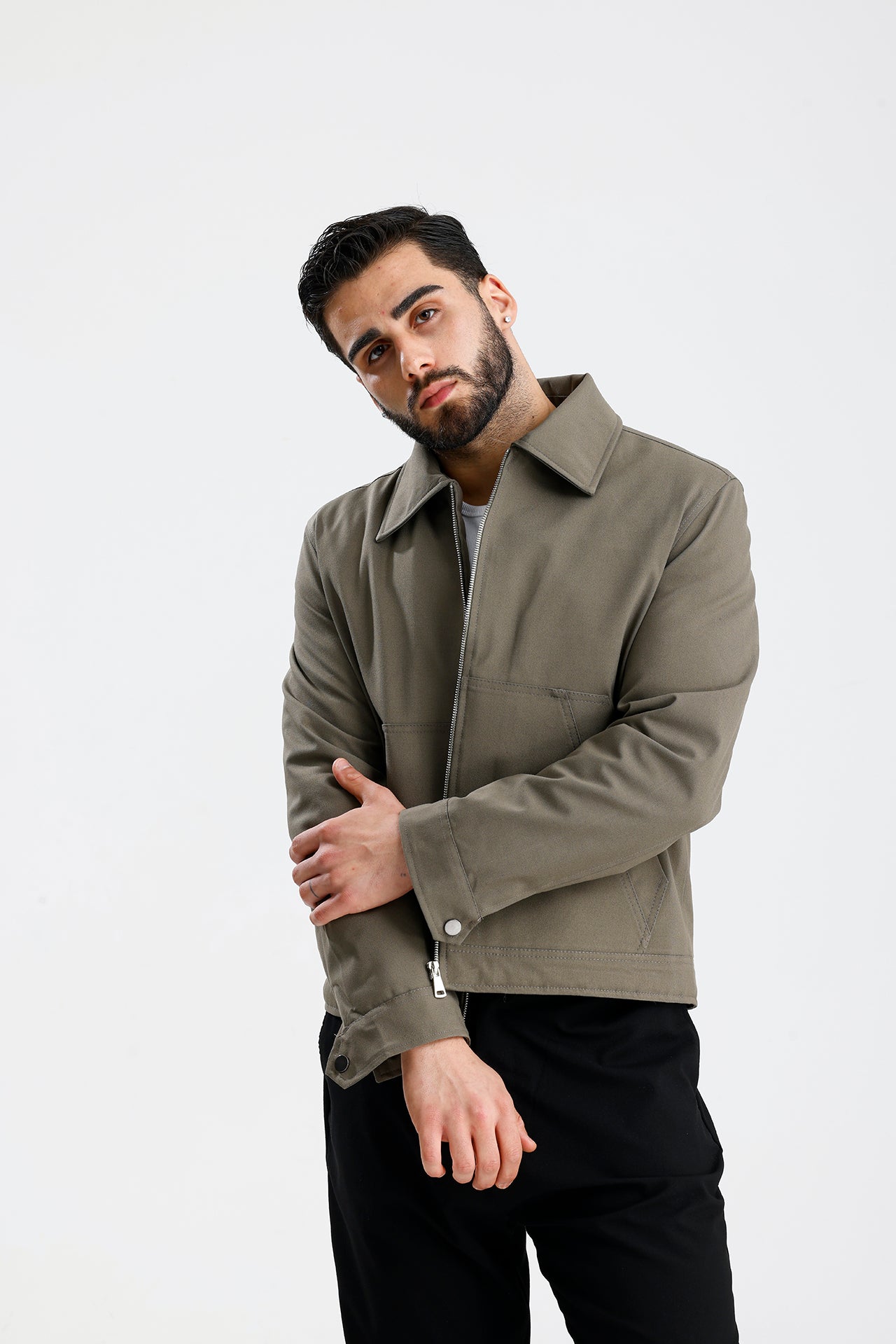 Rahat Kalıp Gabardin Ceket