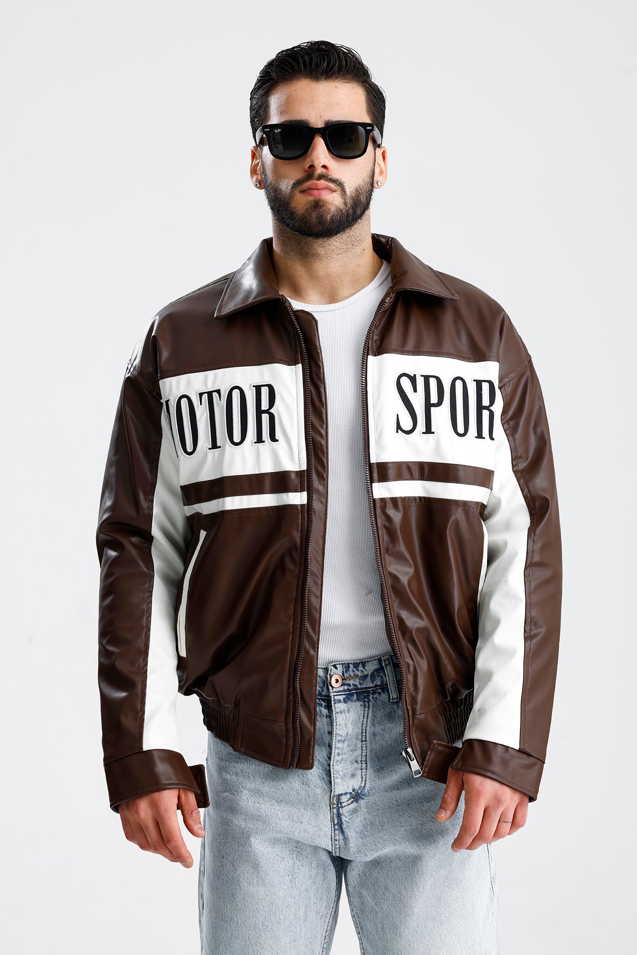 Motor's Clup Premium Bomber Deri Ceket