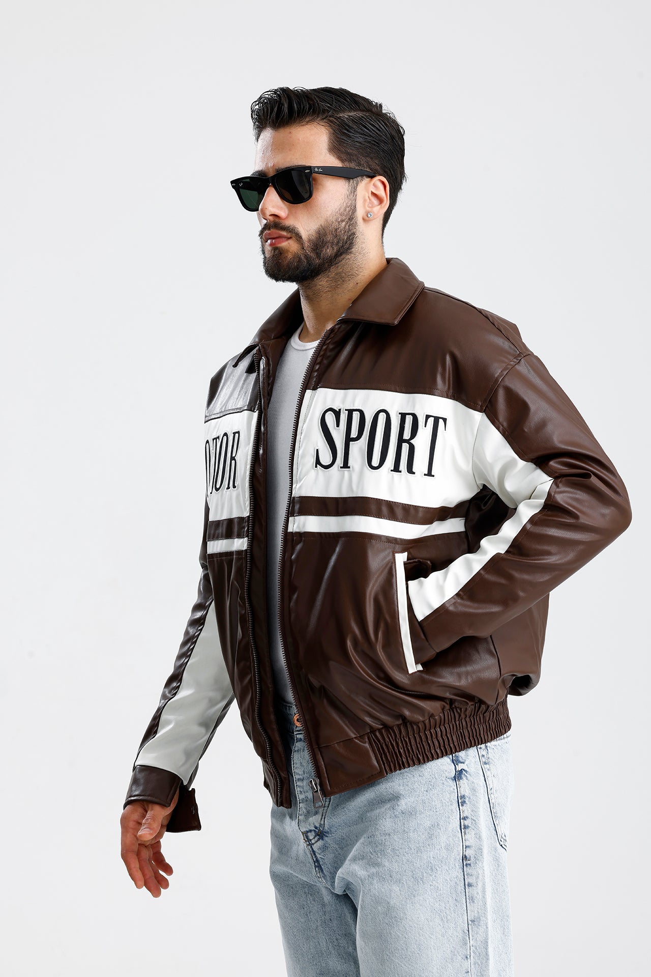 Motor's Clup Premium Bomber Deri Ceket