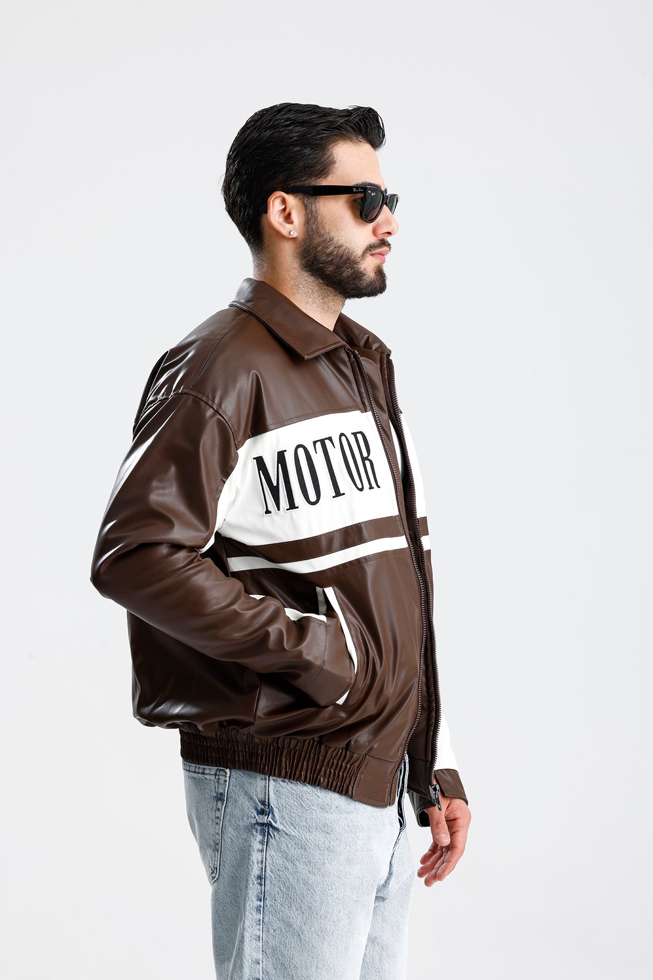 Motor's Clup Premium Bomber Deri Ceket