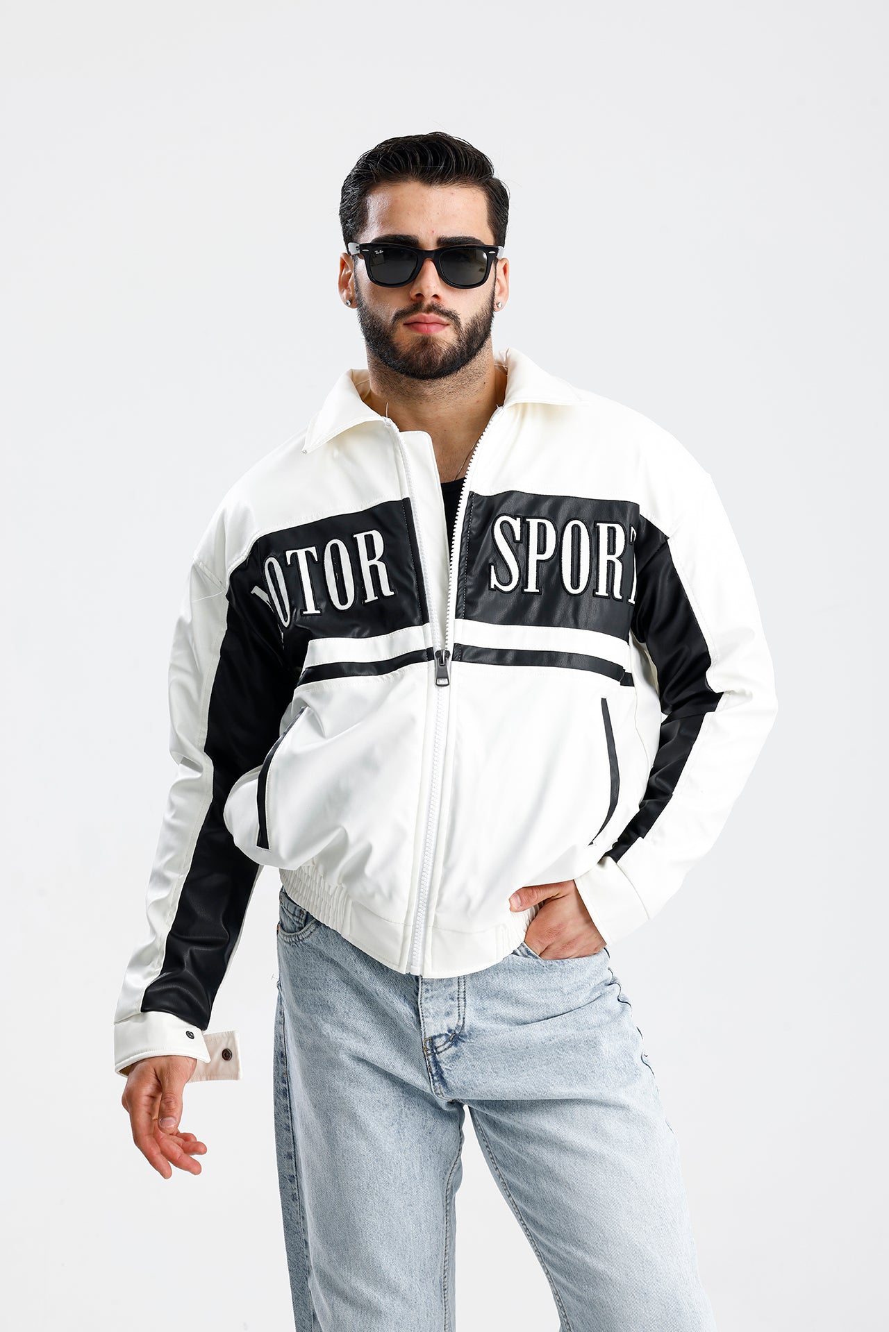 Motor's Clup Premium Bomber Deri Ceket