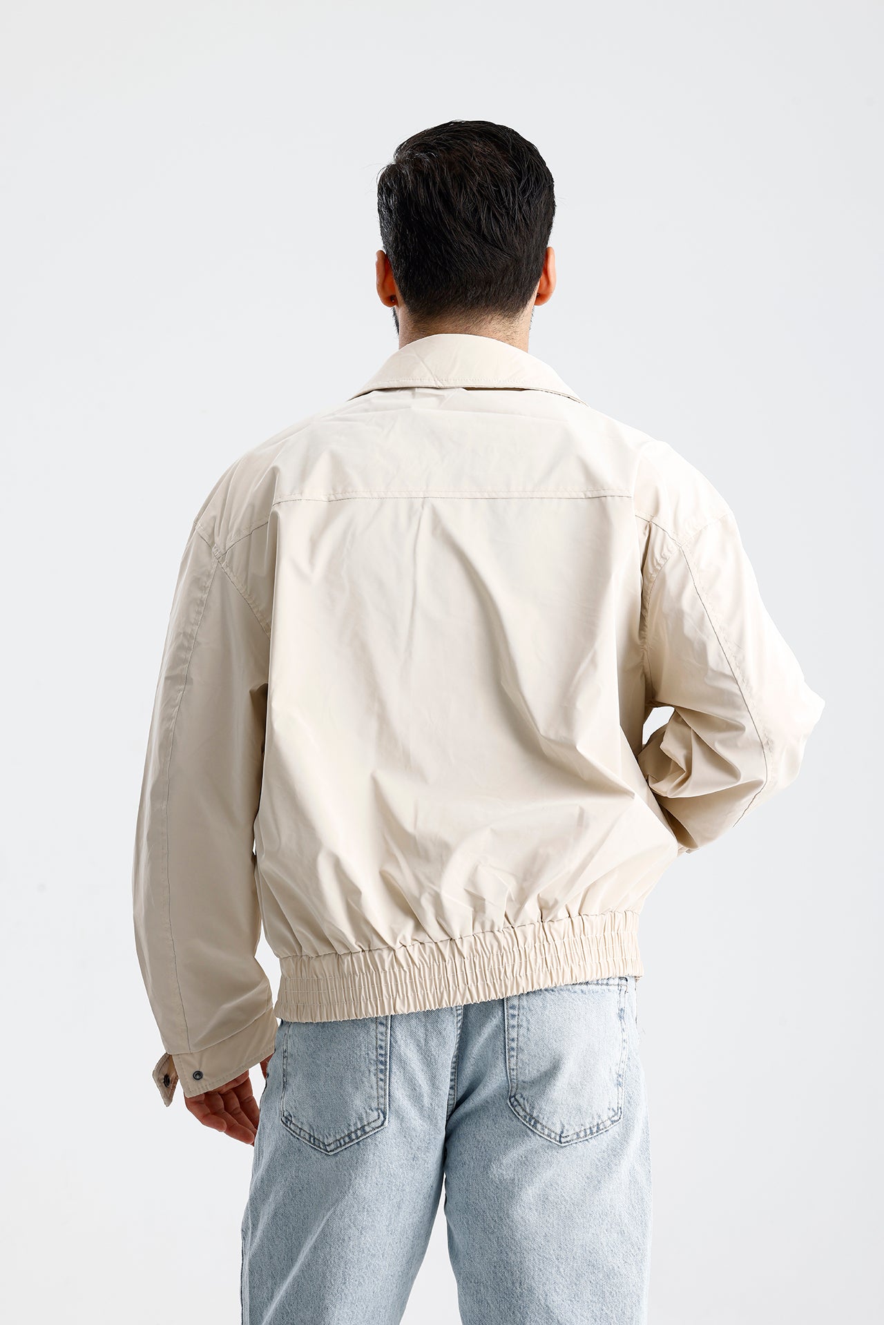 STWD Nakışlı Bomber Deri Ceket