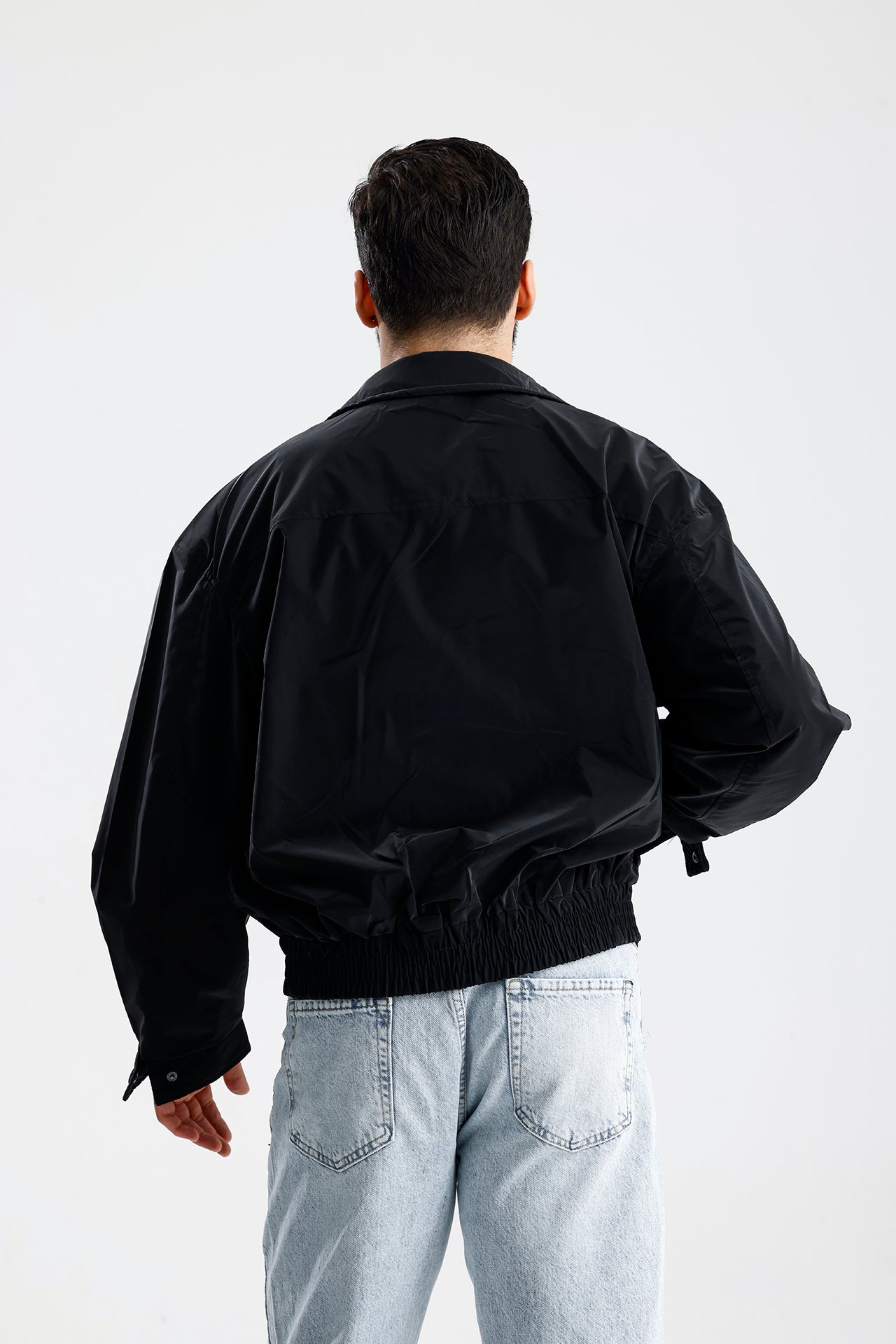 STWD Nakışlı Bomber Deri Ceket