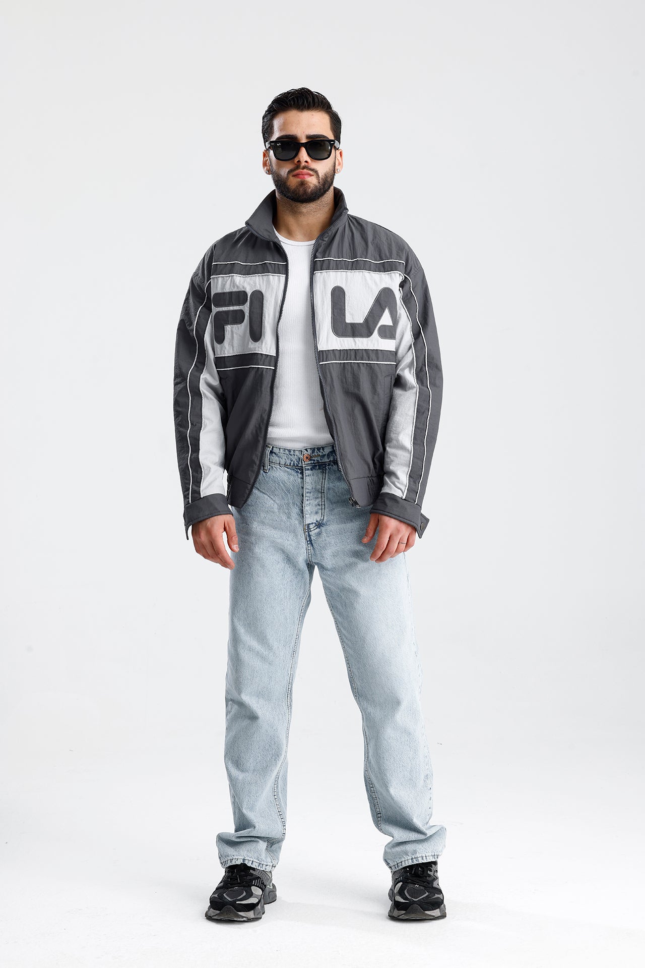FILA Nakış Premium Krinkıl Mont