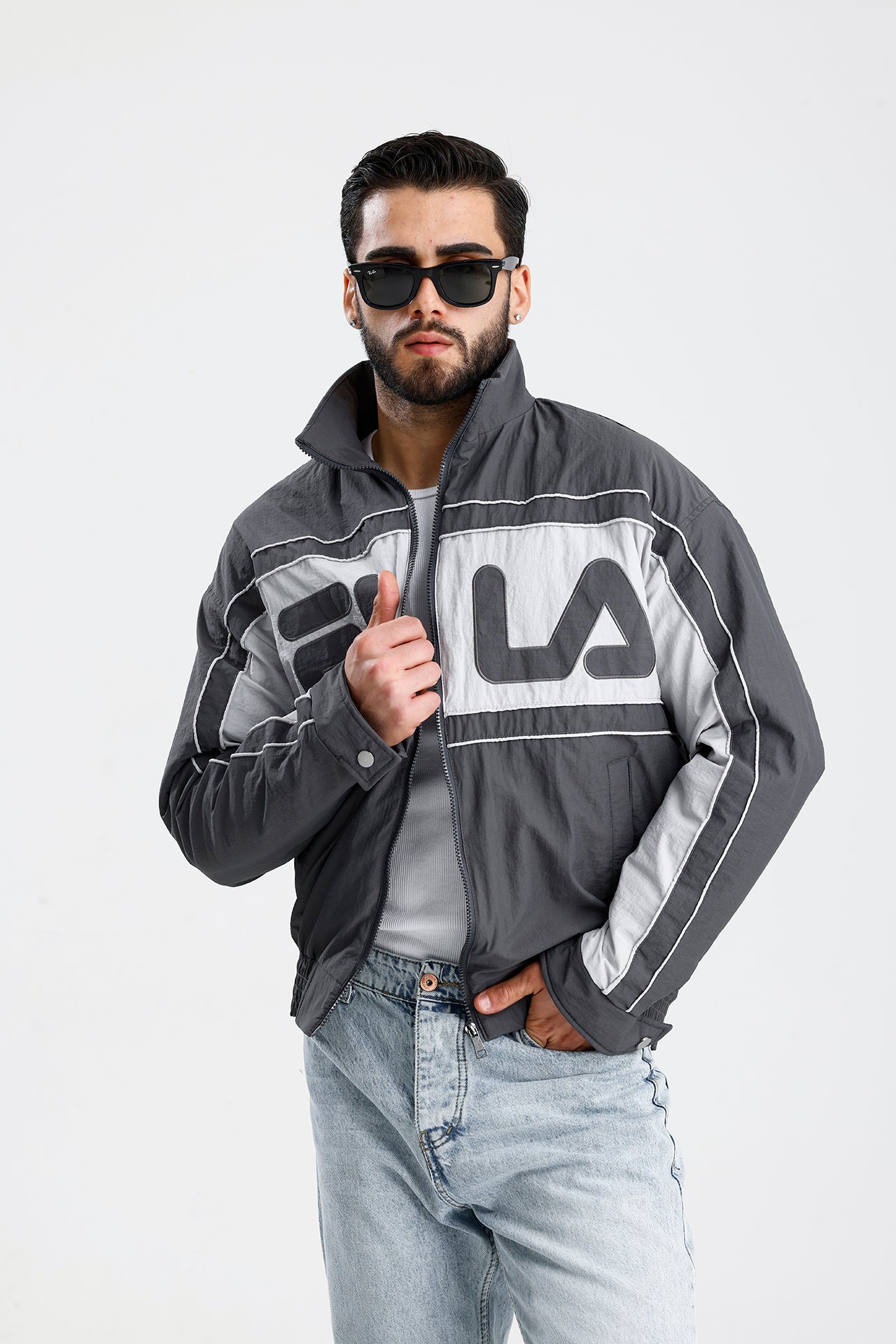 FILA Nakış Premium Krinkıl Mont