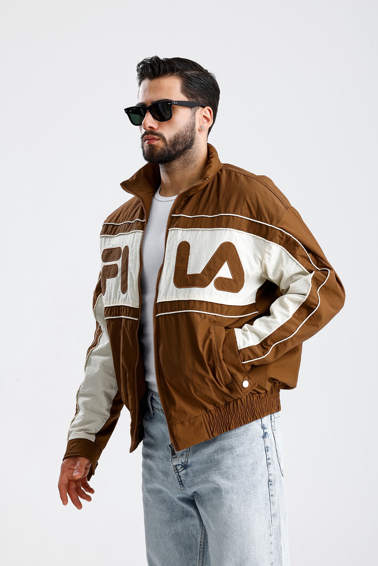 FILA Nakış Premium Krinkıl Mont