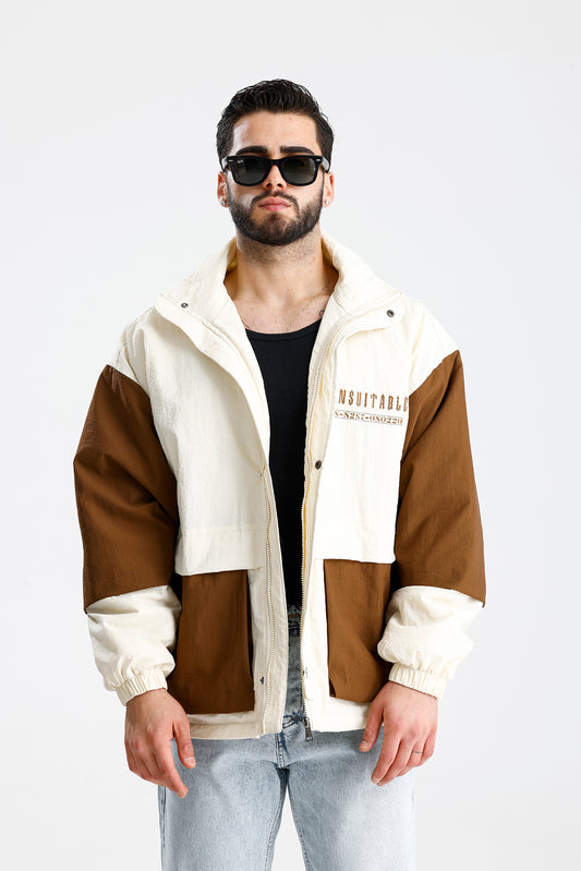 UNSUITABLE Nakışlı Efektli Premium Oversize Ceket