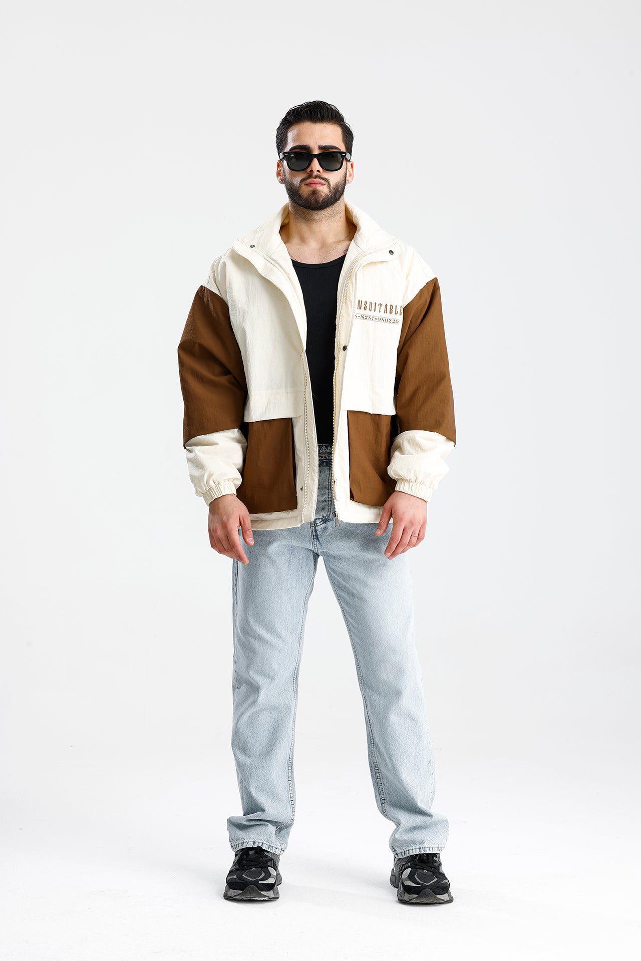 UNSUITABLE Nakışlı Efektli Premium Oversize Ceket