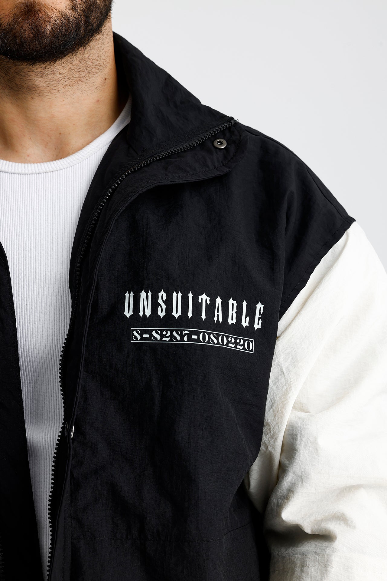 UNSUITABLE Nakışlı Efektli Premium Oversize Ceket