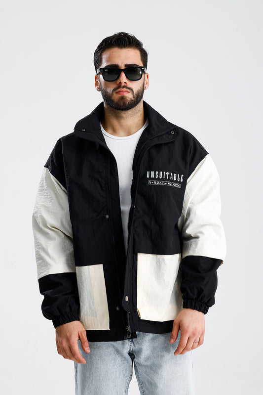 UNSUITABLE Nakışlı Efektli Premium Oversize Ceket