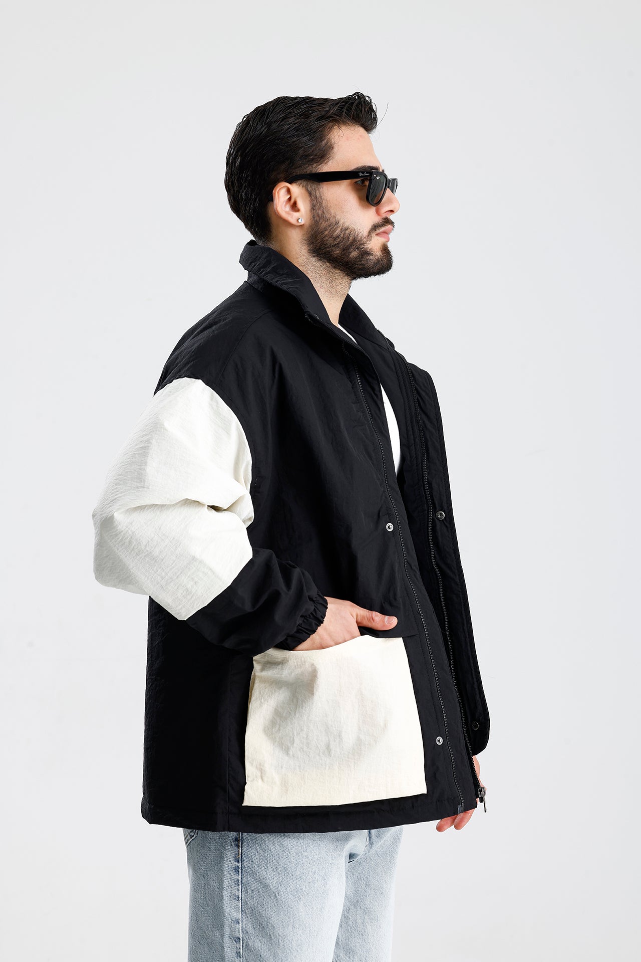 UNSUITABLE Nakışlı Efektli Premium Oversize Ceket