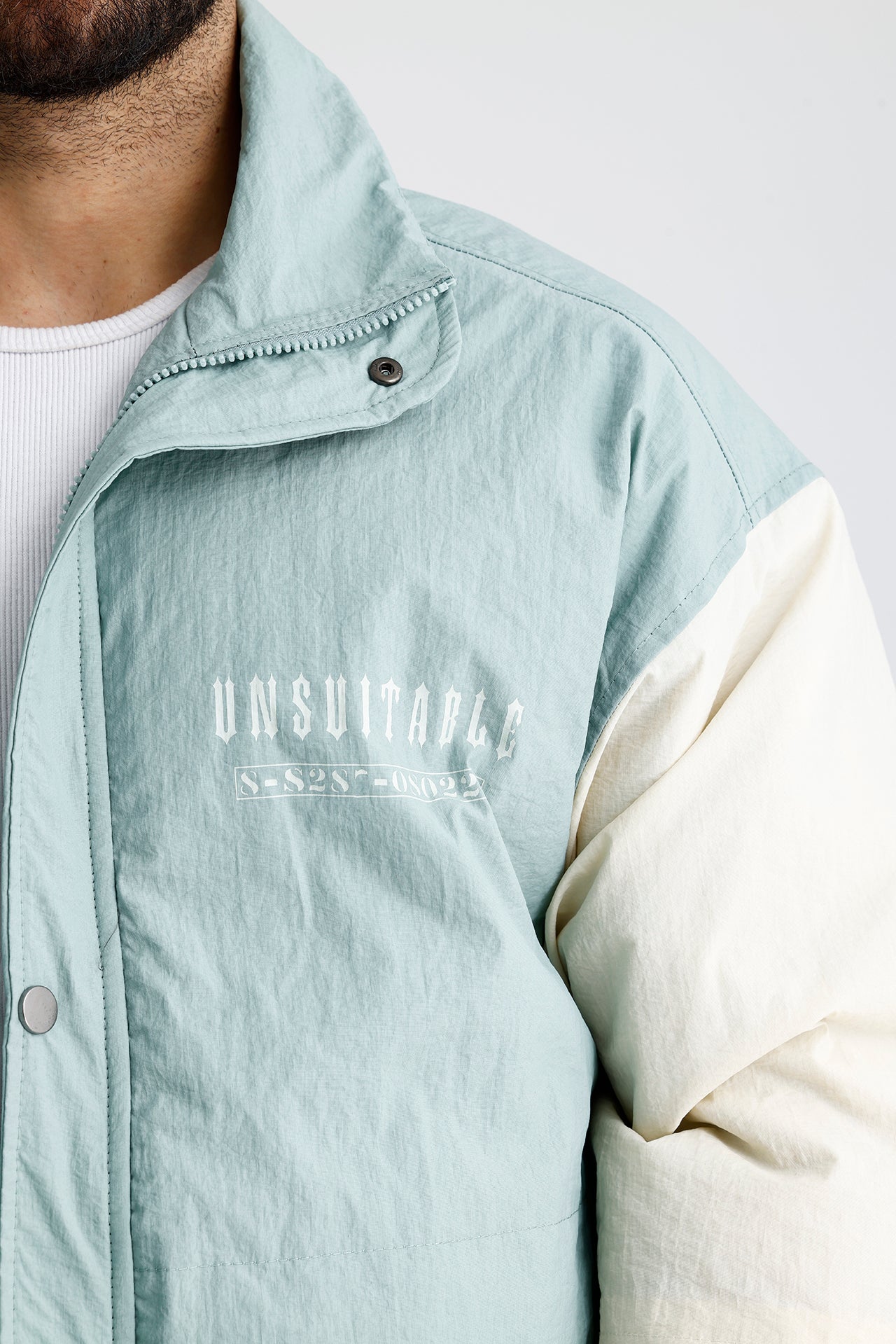 UNSUITABLE Nakışlı Efektli Premium Oversize Ceket