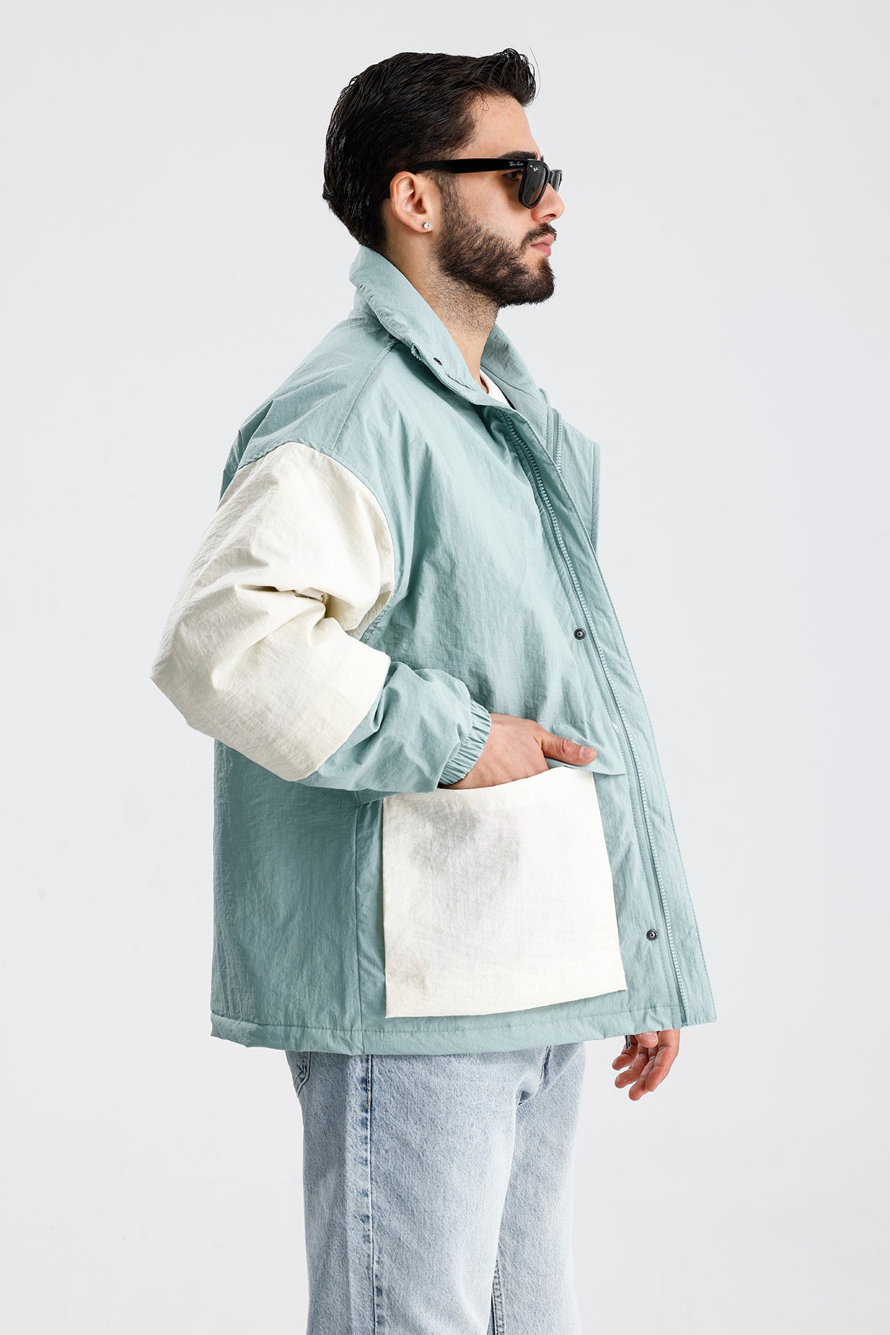 UNSUITABLE Nakışlı Efektli Premium Oversize Ceket