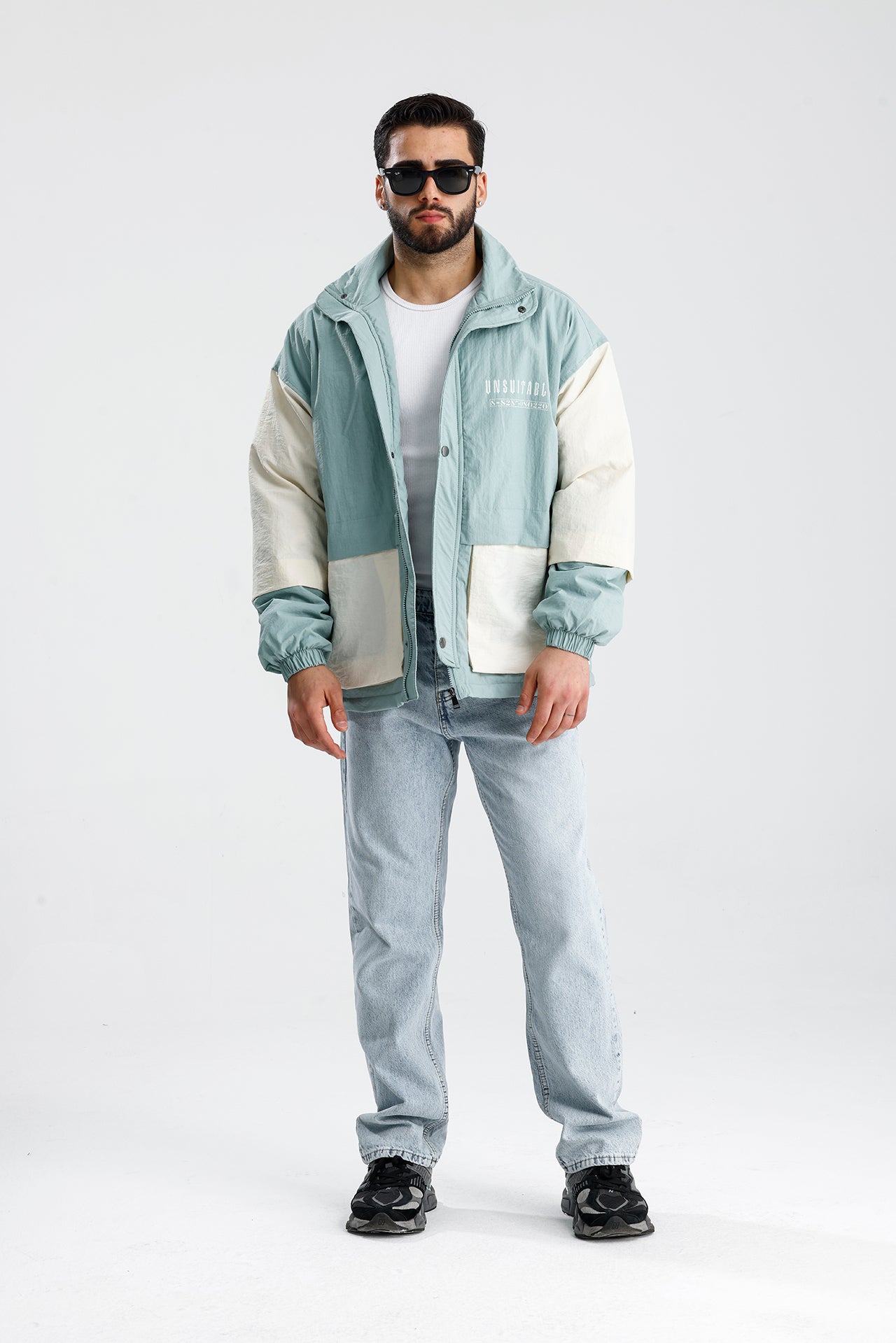 UNSUITABLE Nakışlı Efektli Premium Oversize Ceket