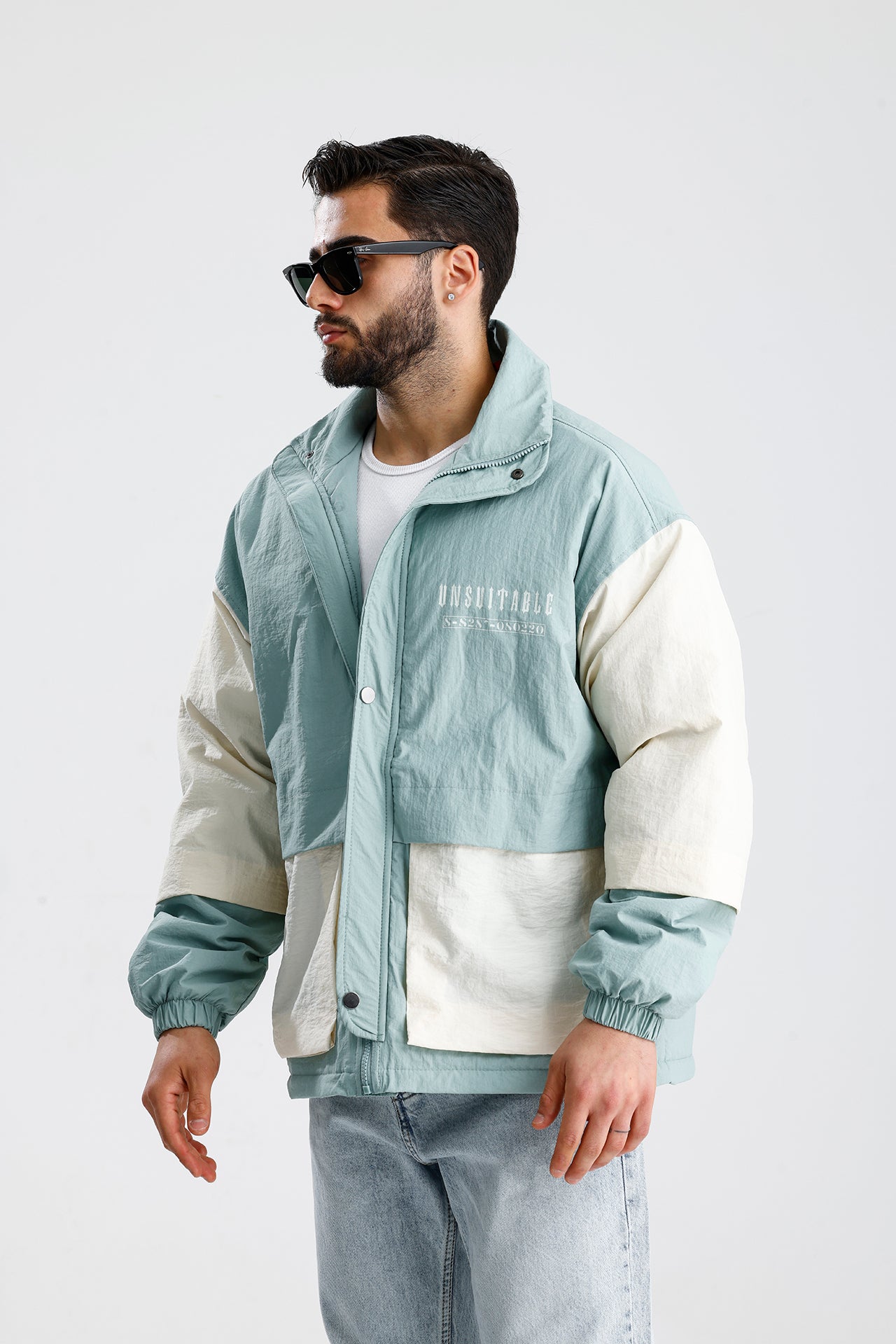 UNSUITABLE Nakışlı Efektli Premium Oversize Ceket