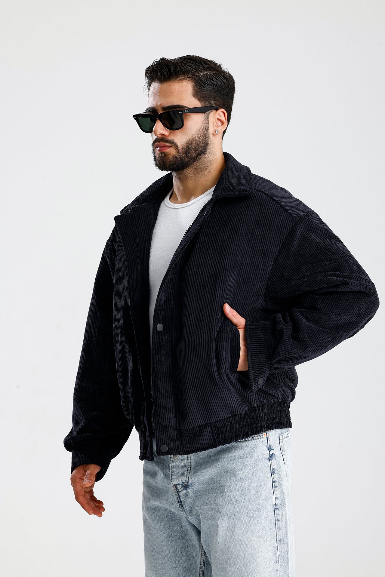 ZR Bomber Kadife Ceket