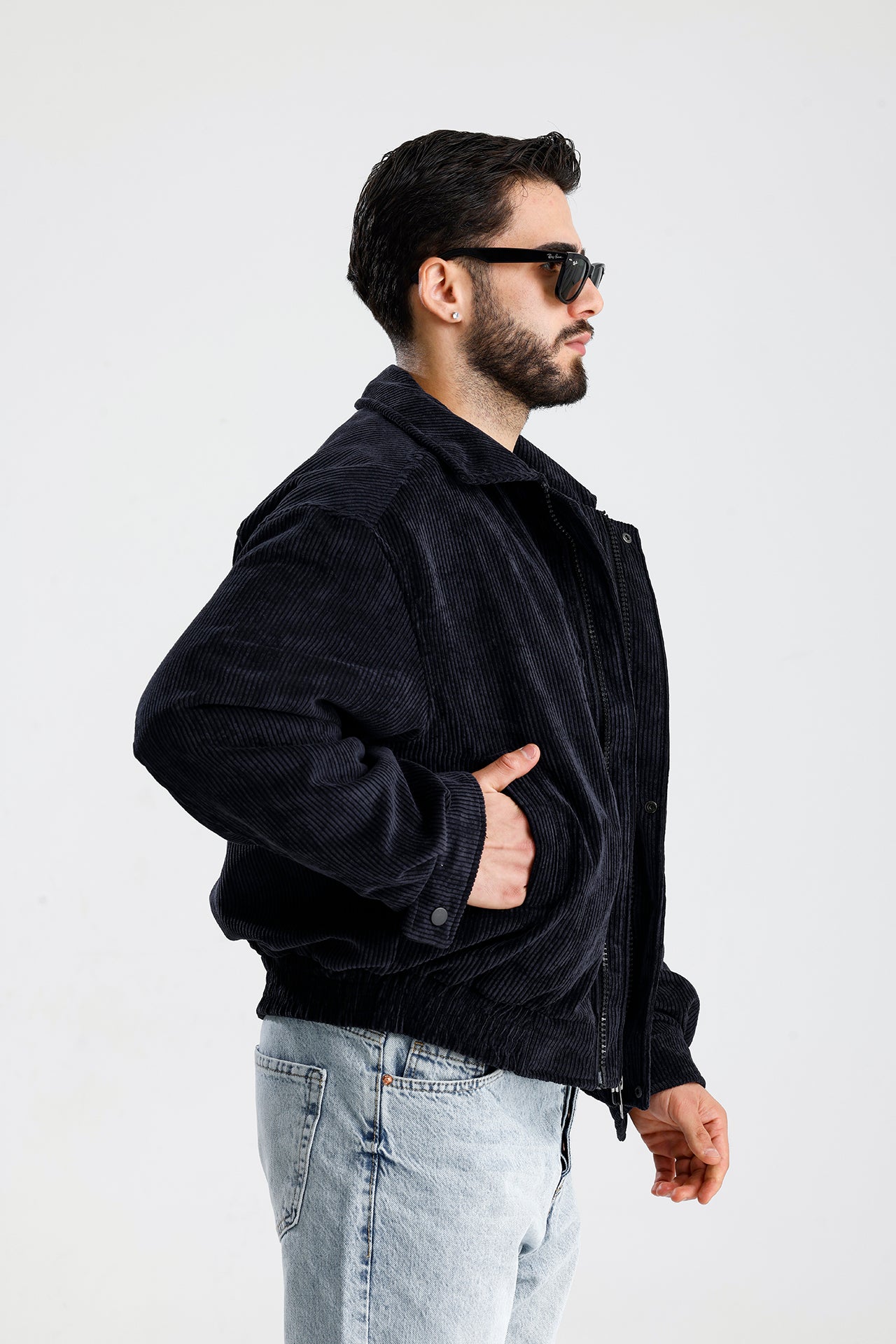 ZR Bomber Kadife Ceket