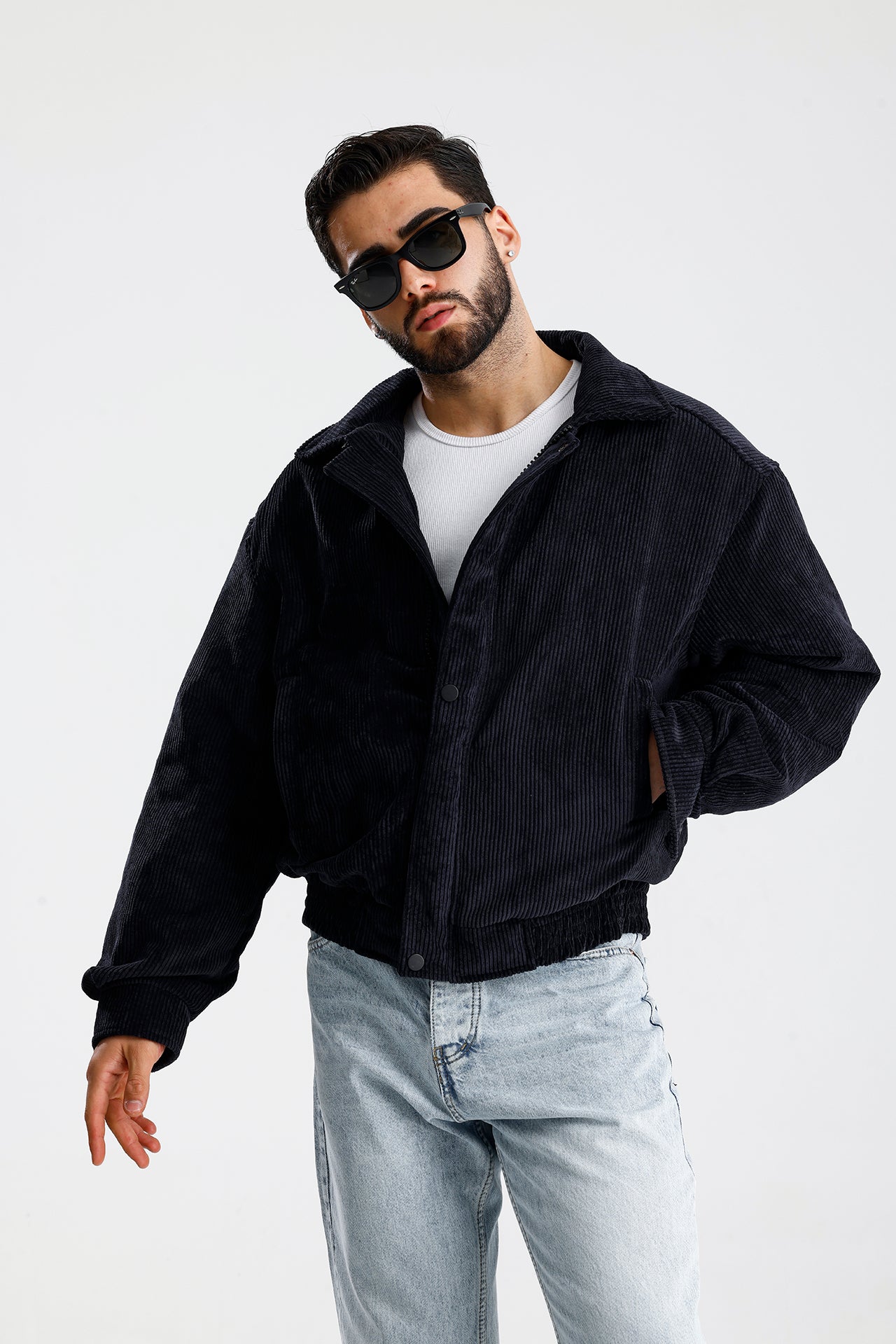 ZR Bomber Kadife Ceket