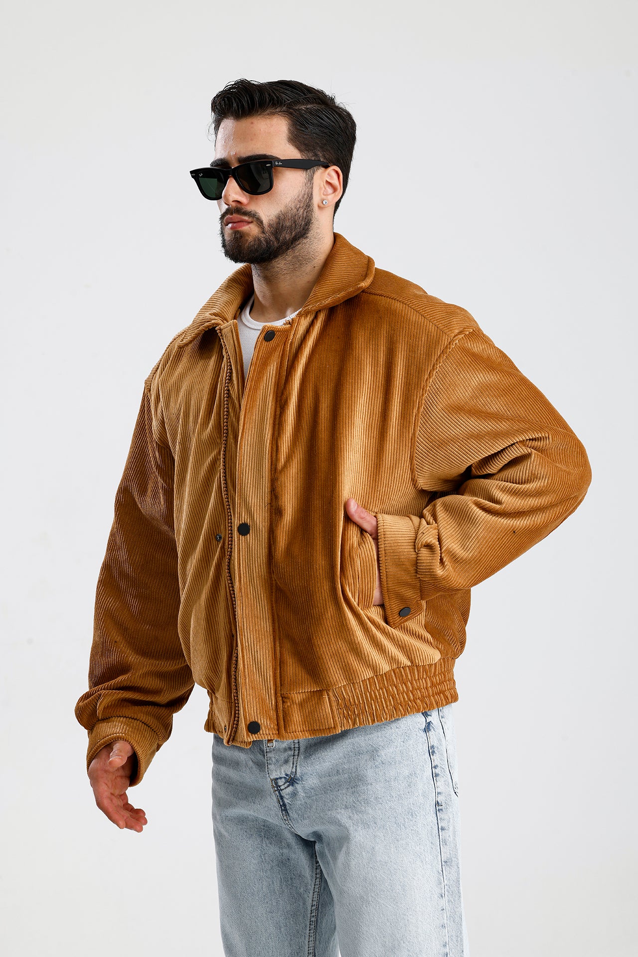 ZR Bomber Kadife Ceket