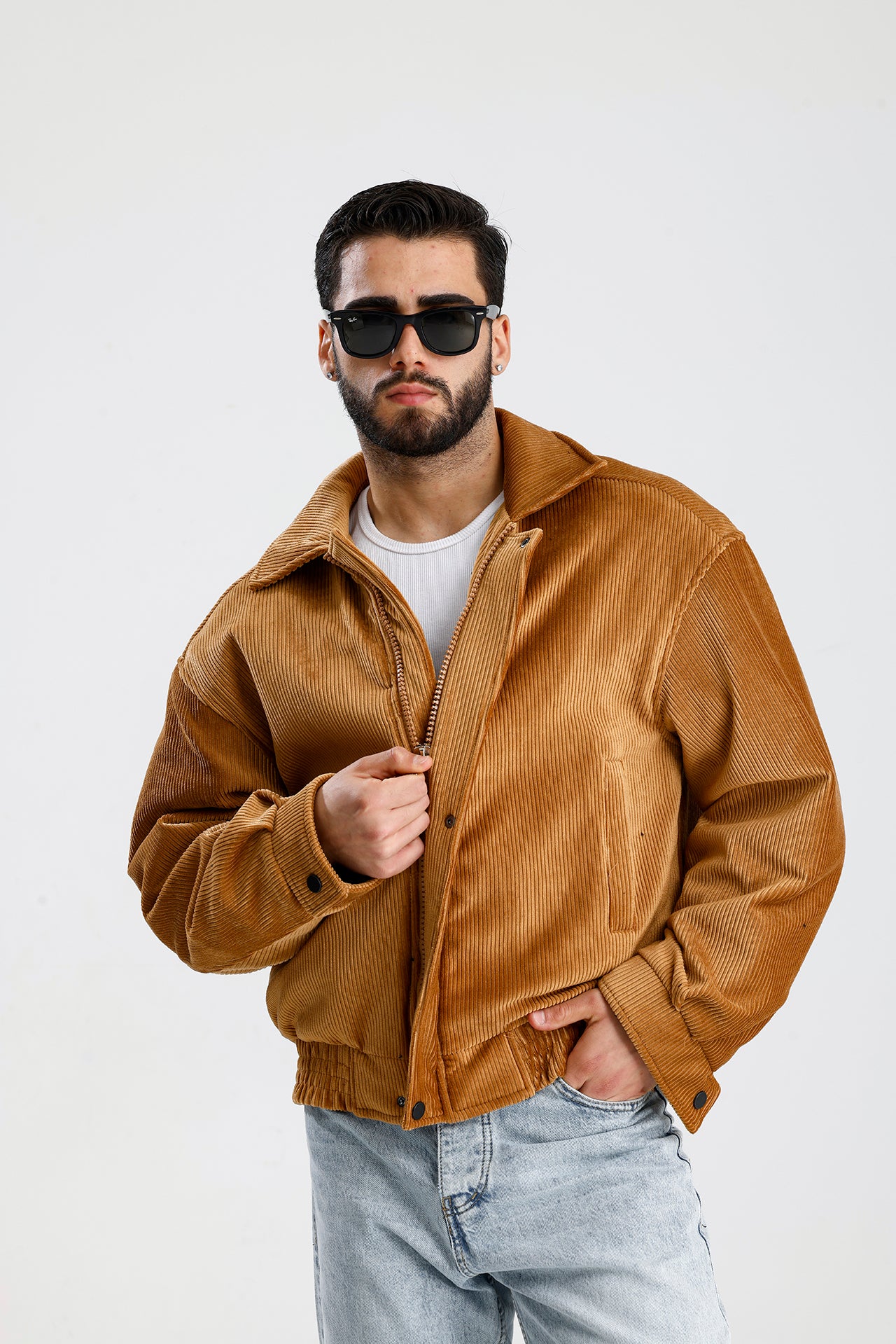 ZR Bomber Kadife Ceket