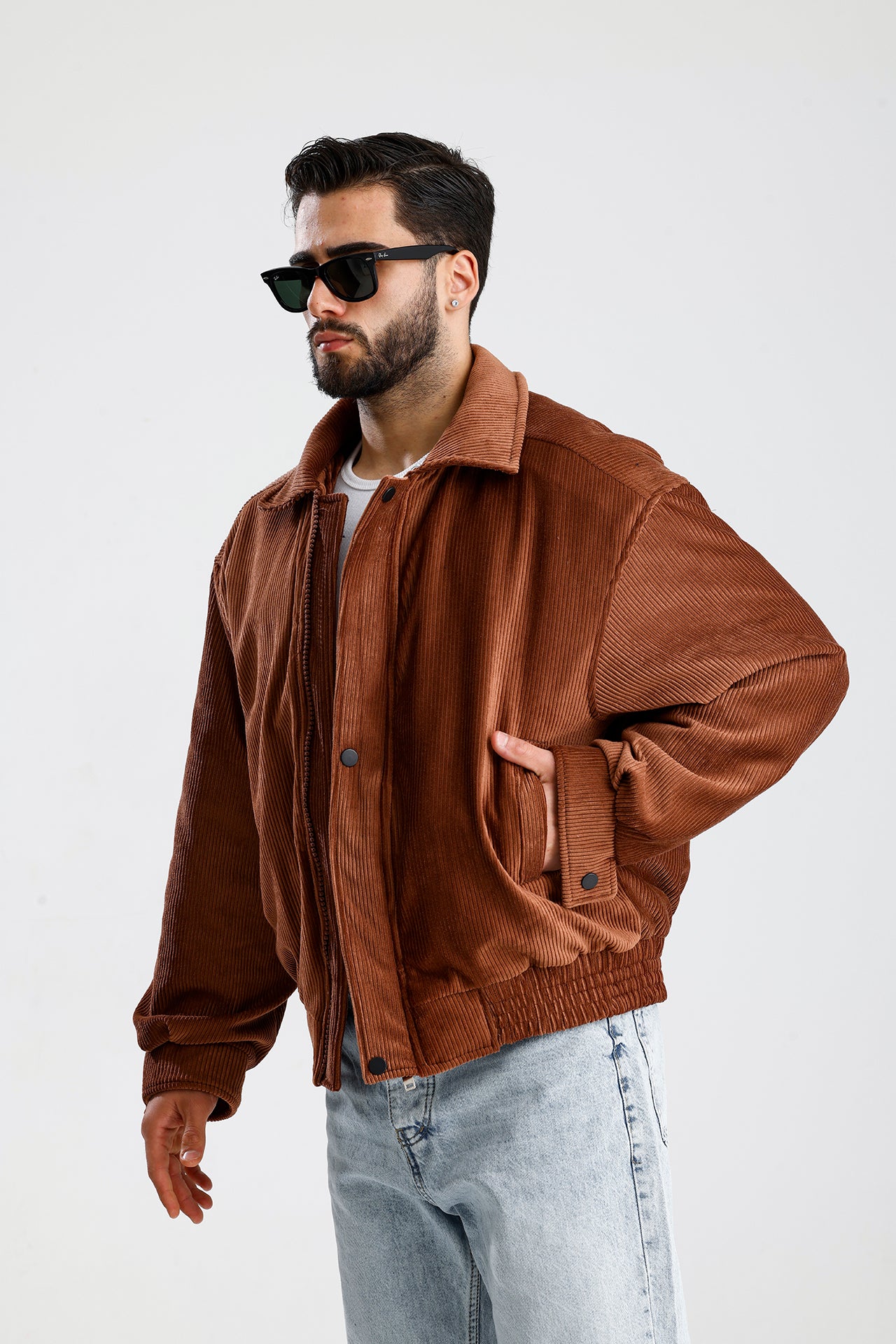 ZR Bomber Kadife Ceket