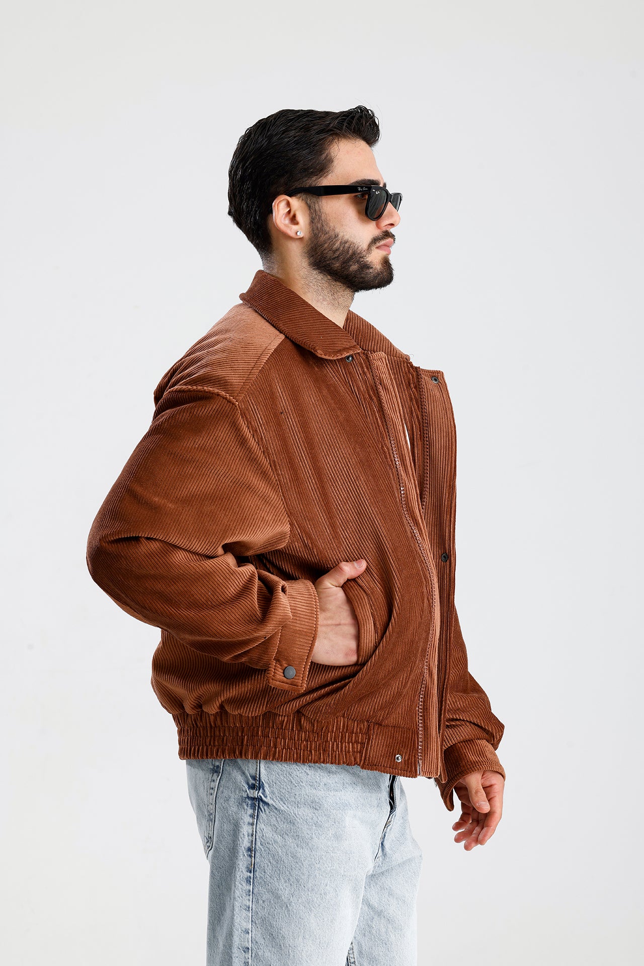 ZR Bomber Kadife Ceket