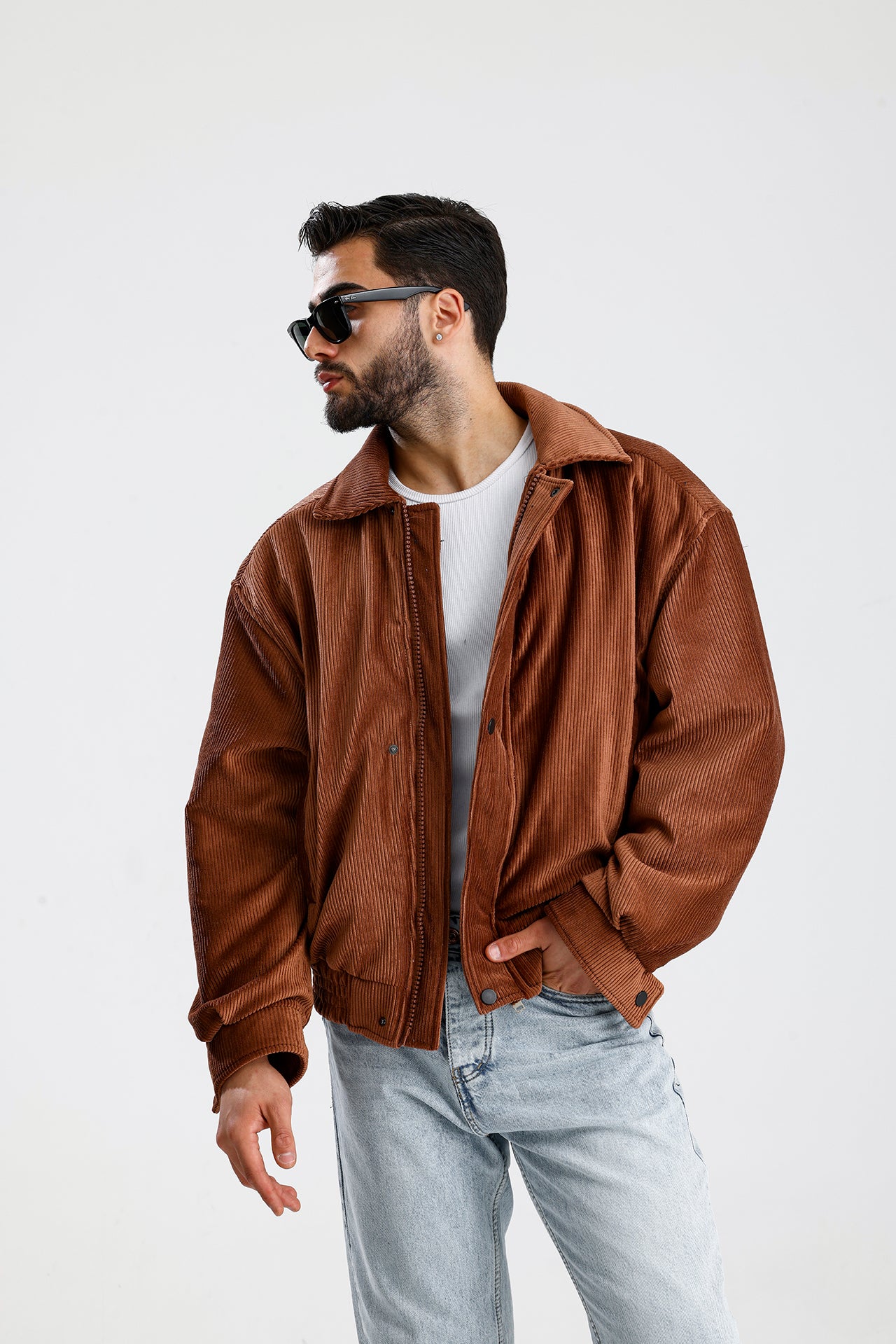 ZR Bomber Kadife Ceket