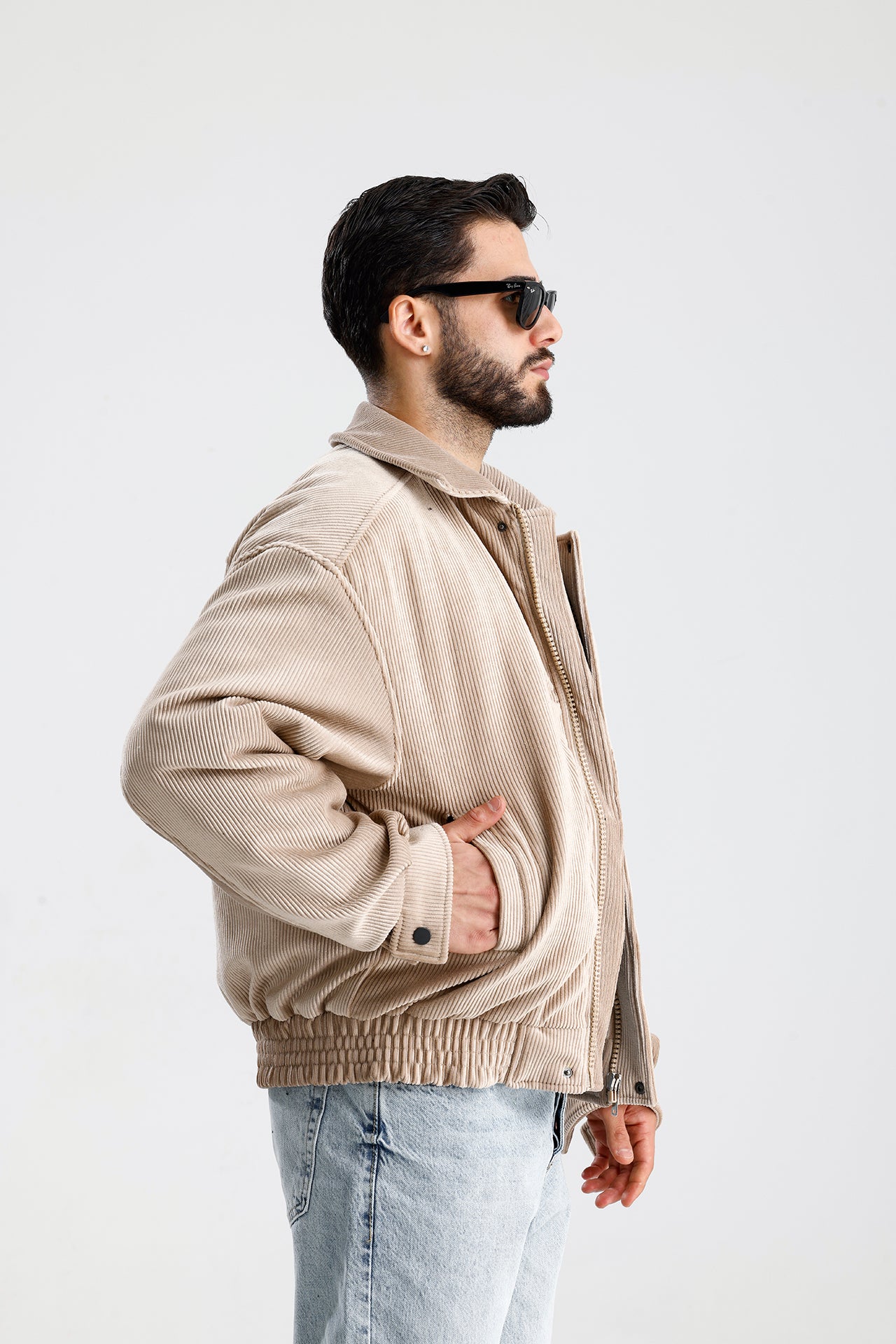 ZR Bomber Kadife Ceket