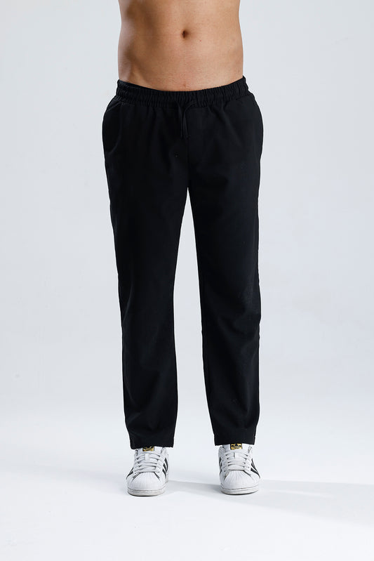 Beli Lastikli Bağcıklı Rahat Kesim Jogger Pantolon