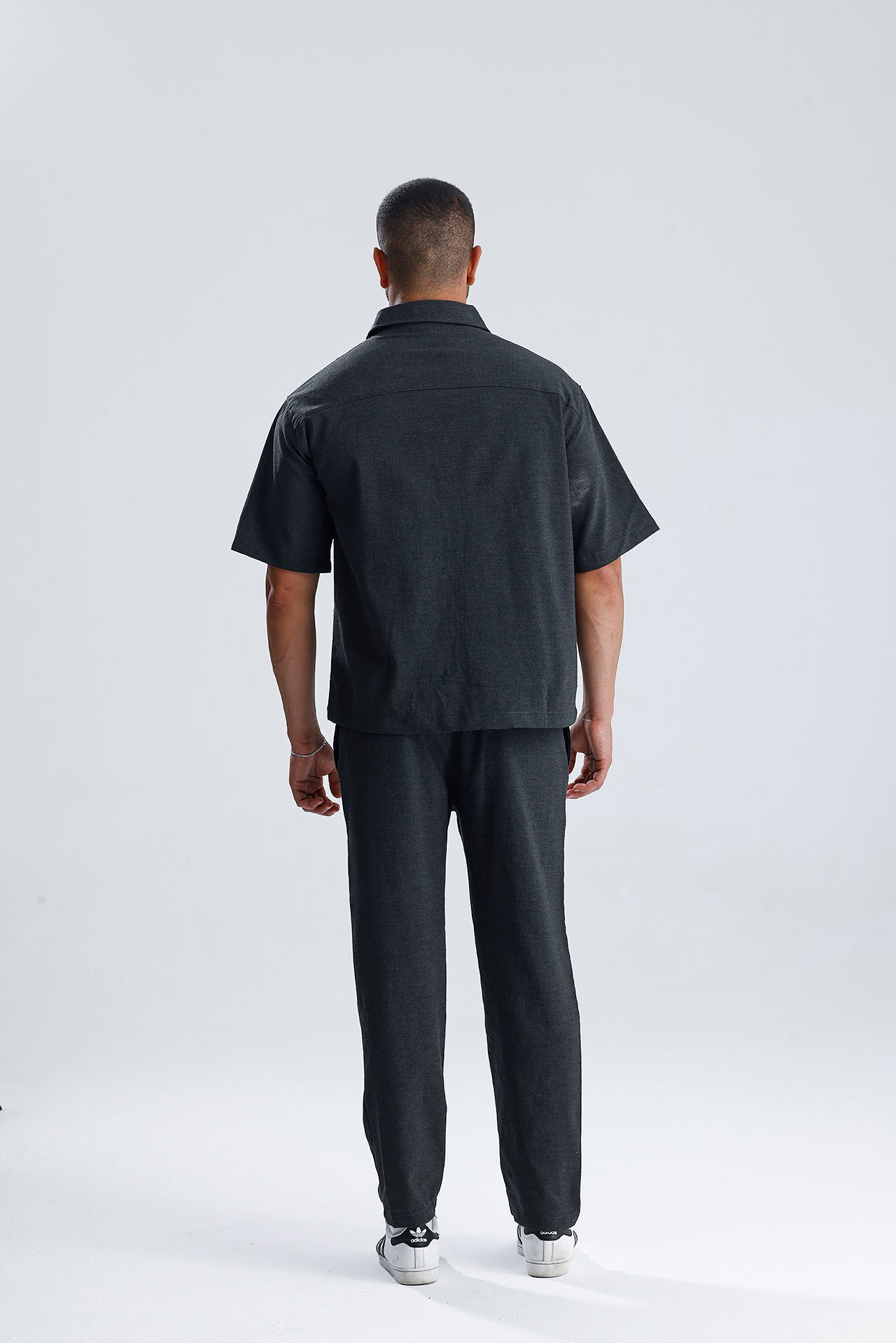 Ön Dikiş Detaylı Kumaş Takım