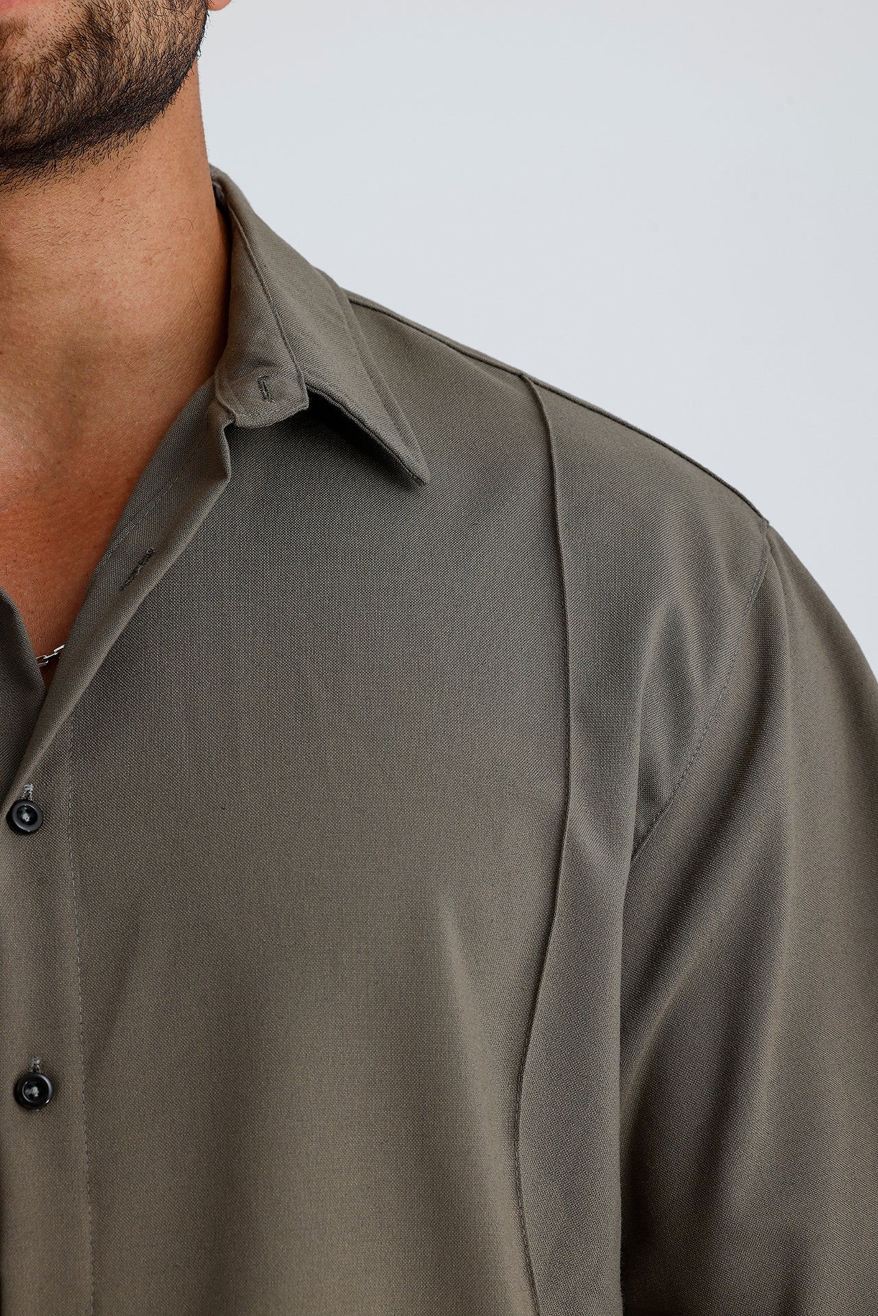 Ön Dikiş Detaylı Kumaş Takım