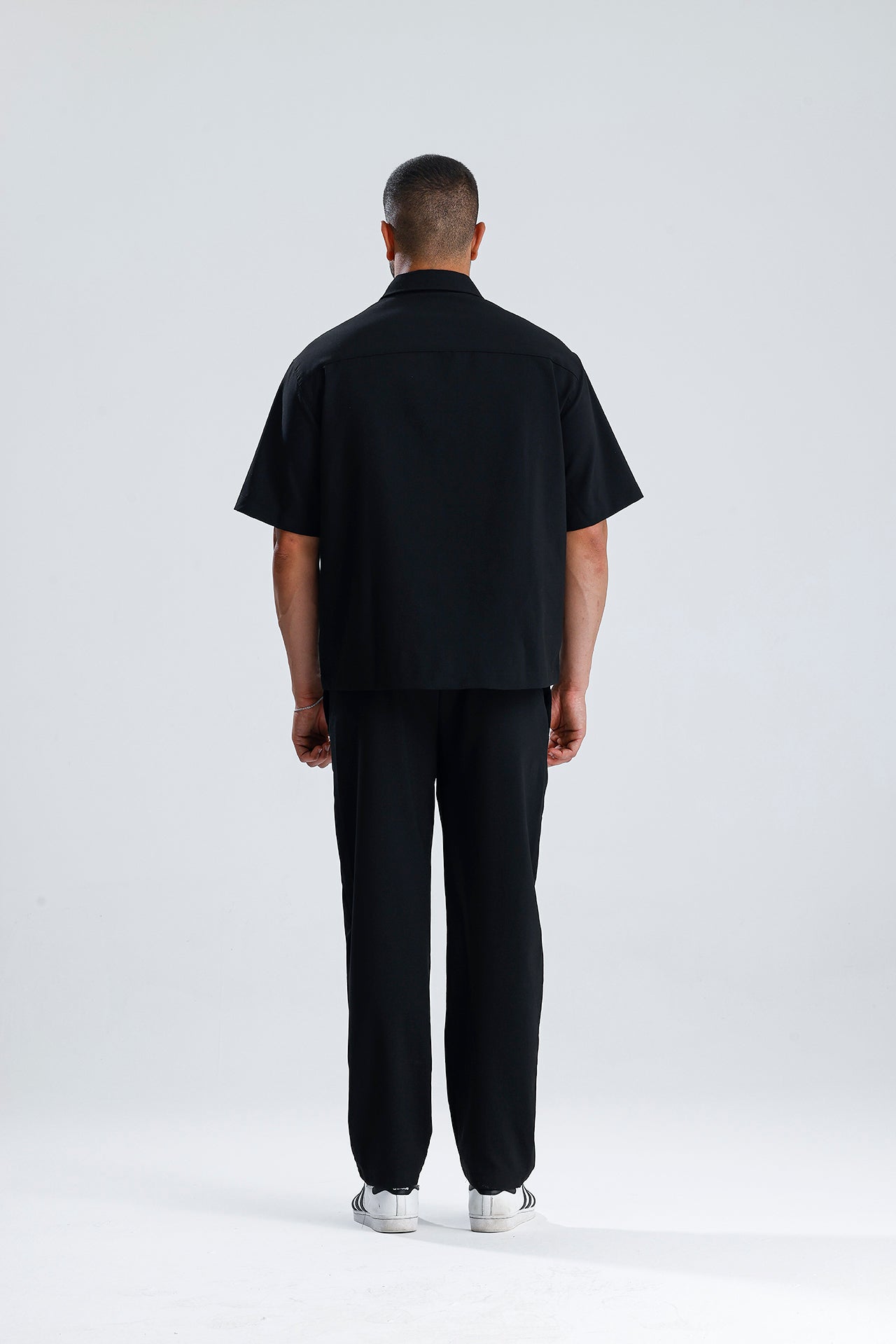 Ön Dikiş Detaylı Kumaş Takım