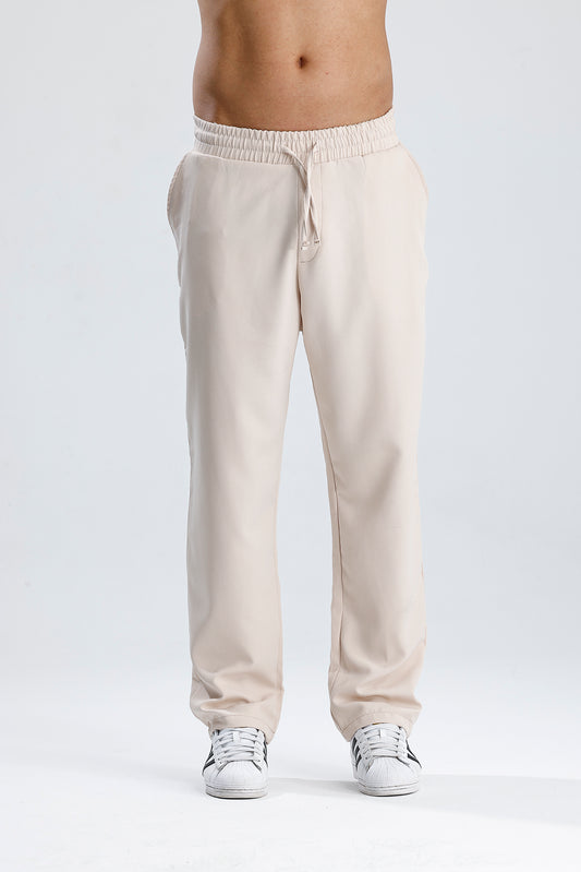 Beli Lastikli Bağcıklı Rahat Kesim Jogger Pantolon