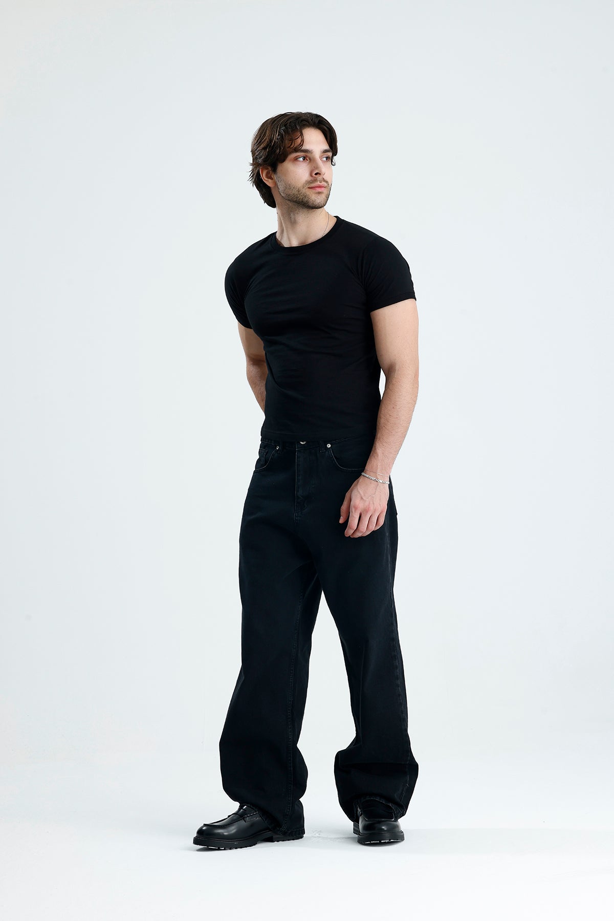 NEXT Modern Baggy Jean Pantolon