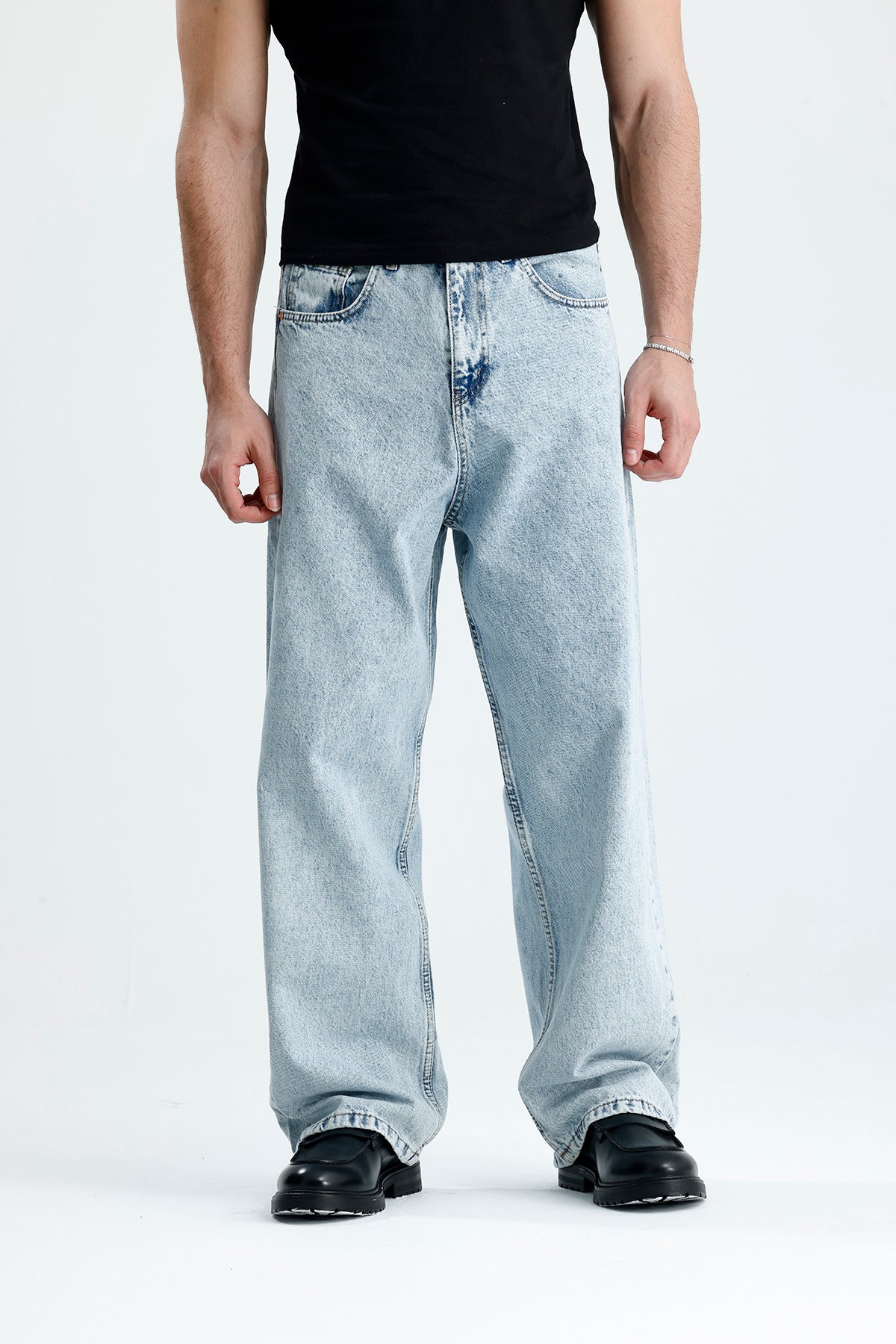NEXT Modern Baggy Jean Pantolon