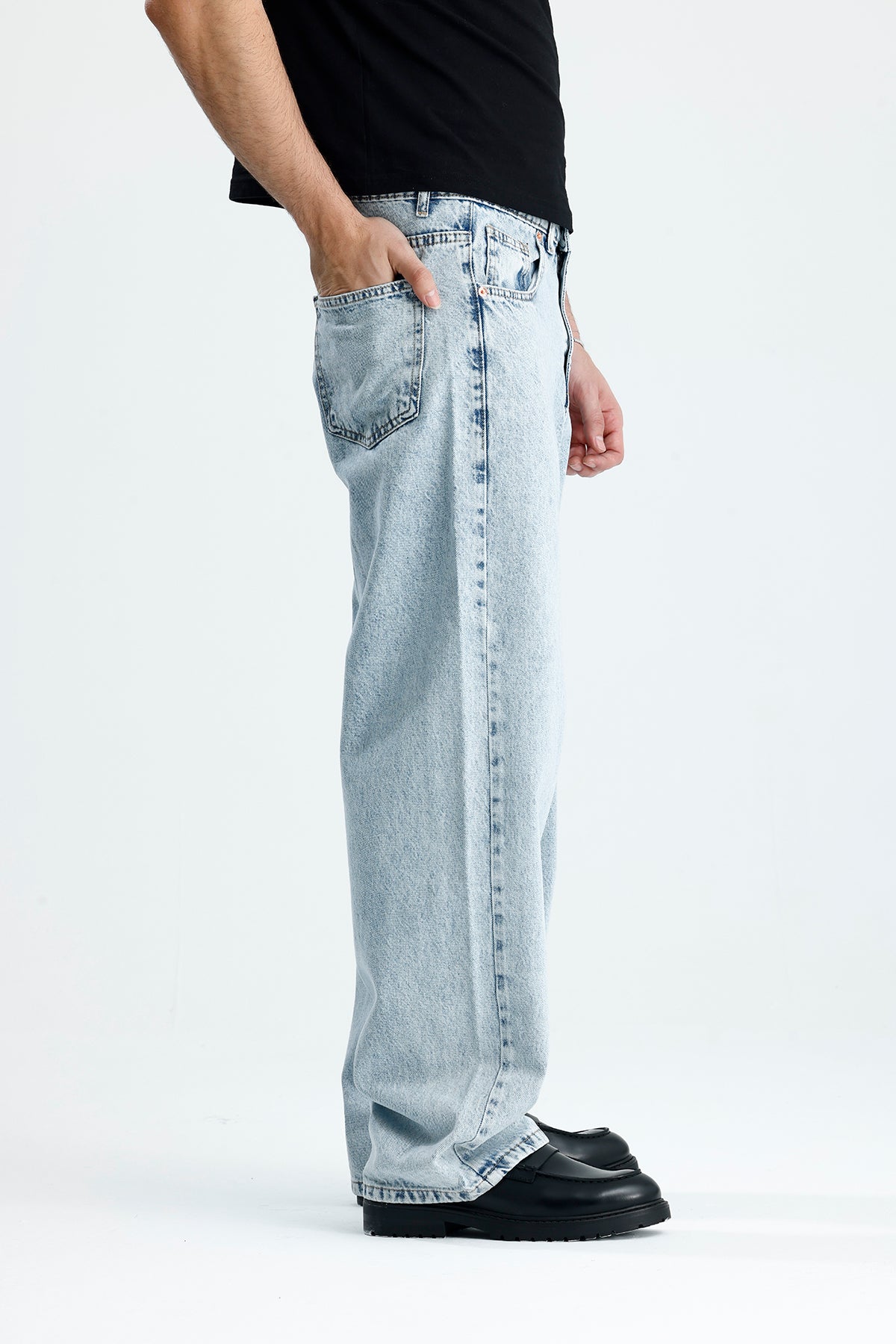 NEXT Modern Baggy Jean Pantolon