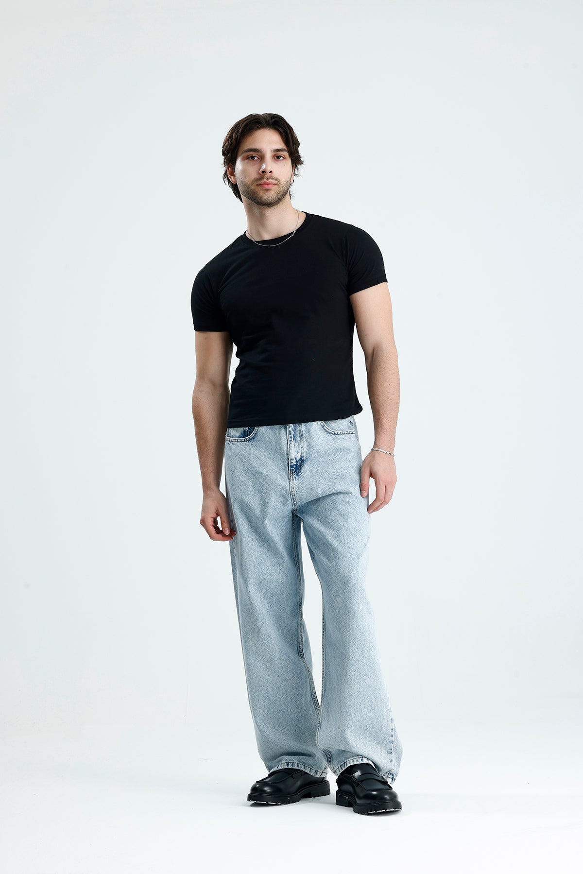 NEXT Modern Baggy Jean Pantolon