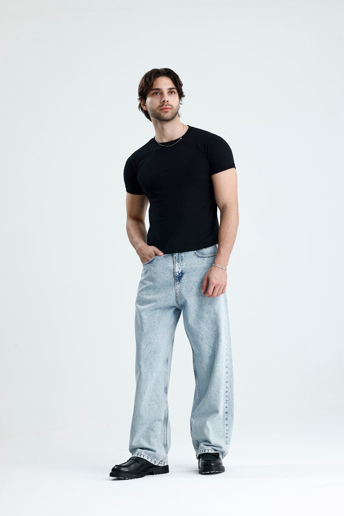 NEXT Modern Baggy Jean Pantolon