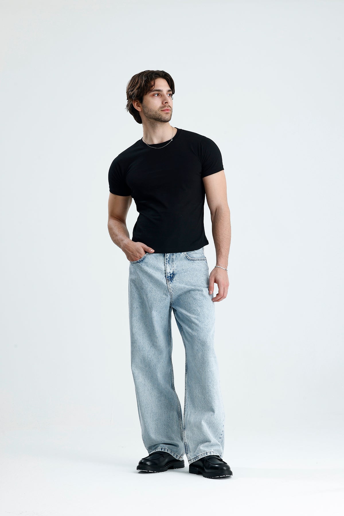NEXT Modern Baggy Jean Pantolon