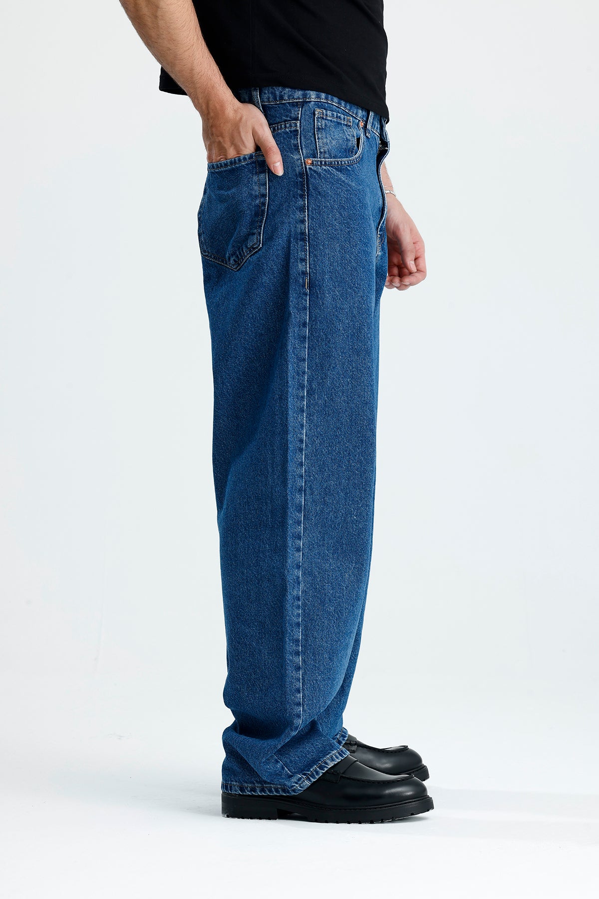 NEXT Modern Baggy Jean Pantolon