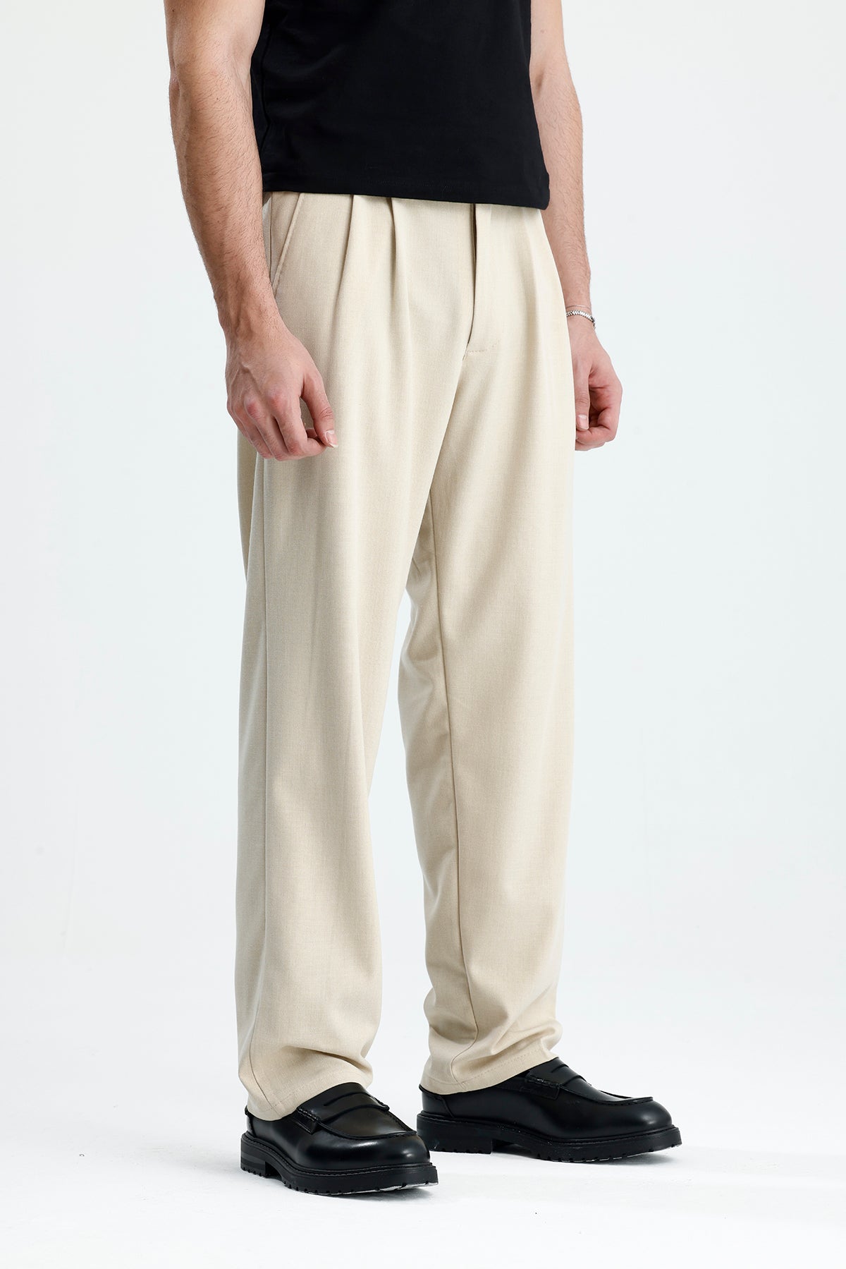 NEXT Story Relaxed Fit Pileli Kumaş Pantolon