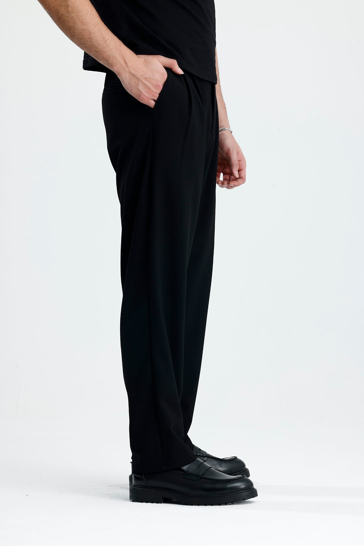 NEXT Story Relaxed Fit Pileli Kumaş Pantolon